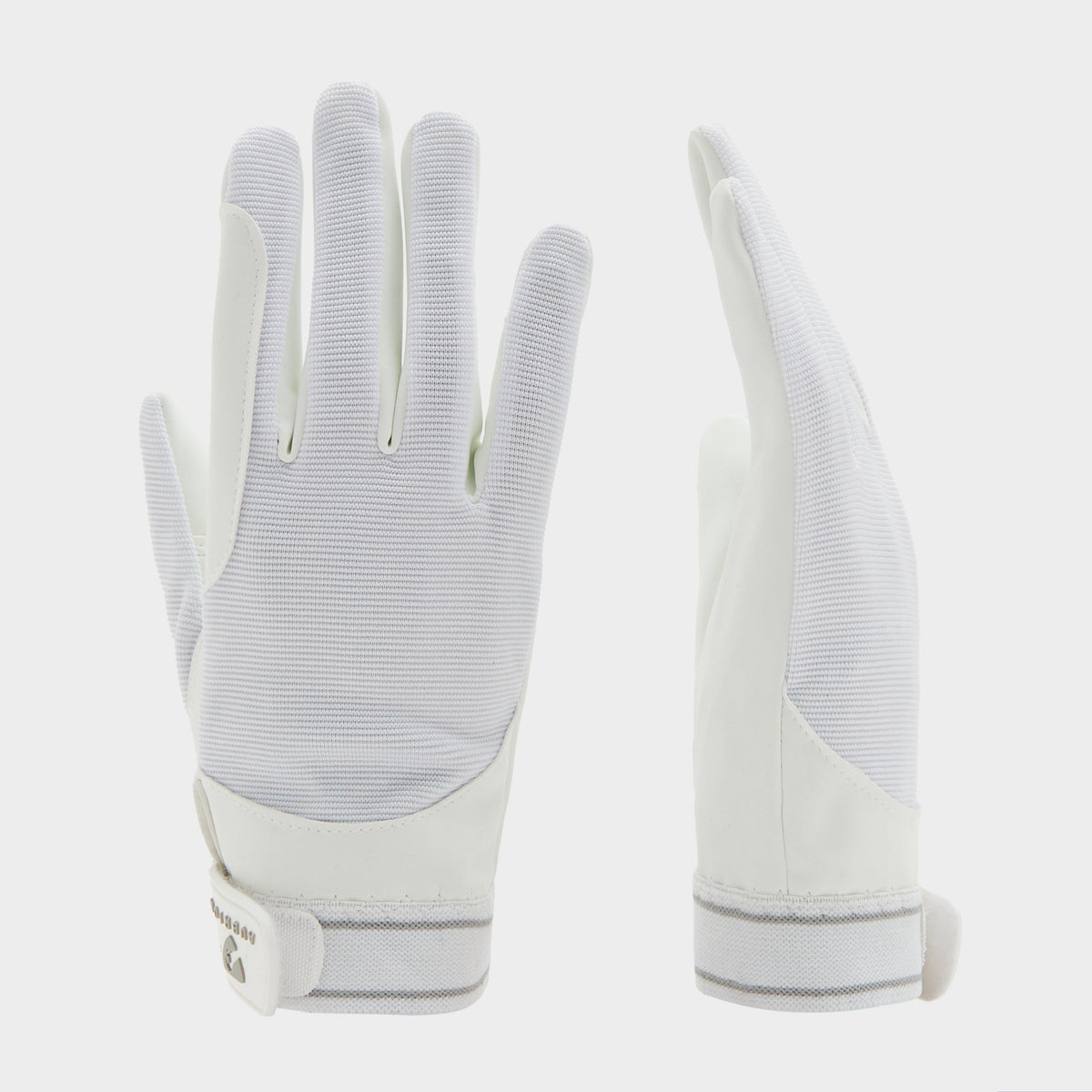 Mesh Riding Gloves White