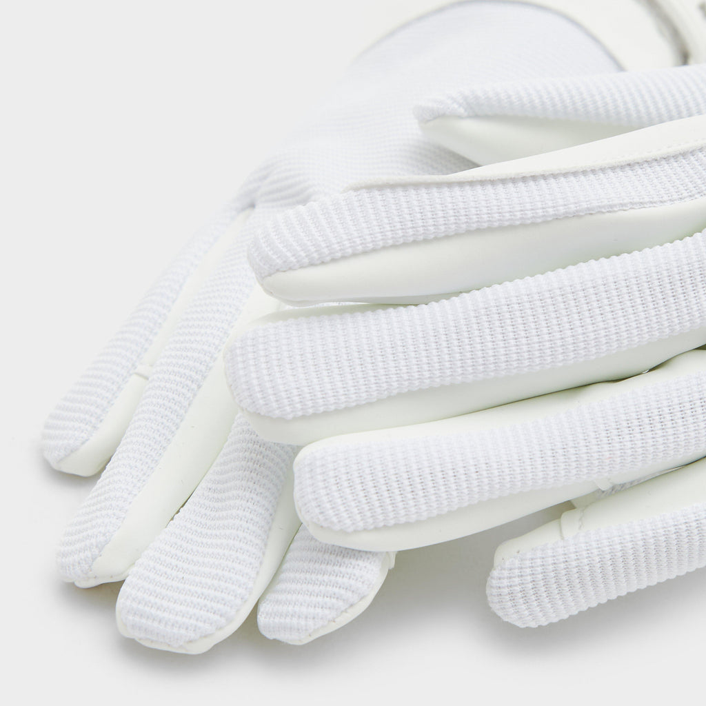 Kids Mesh Riding Gloves White