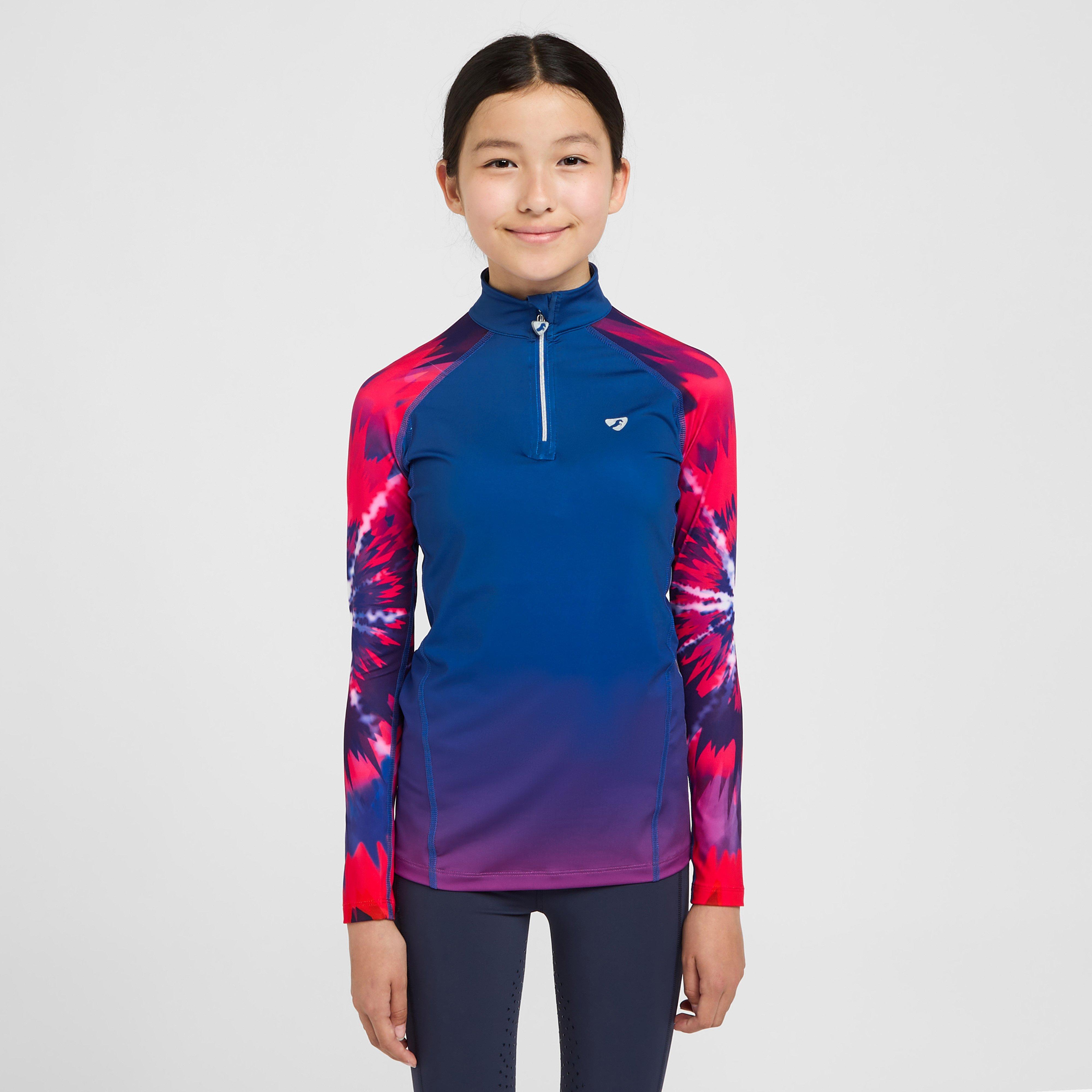 Young Rider Hyde Park Cross Country Shirt Pink Tie Dye