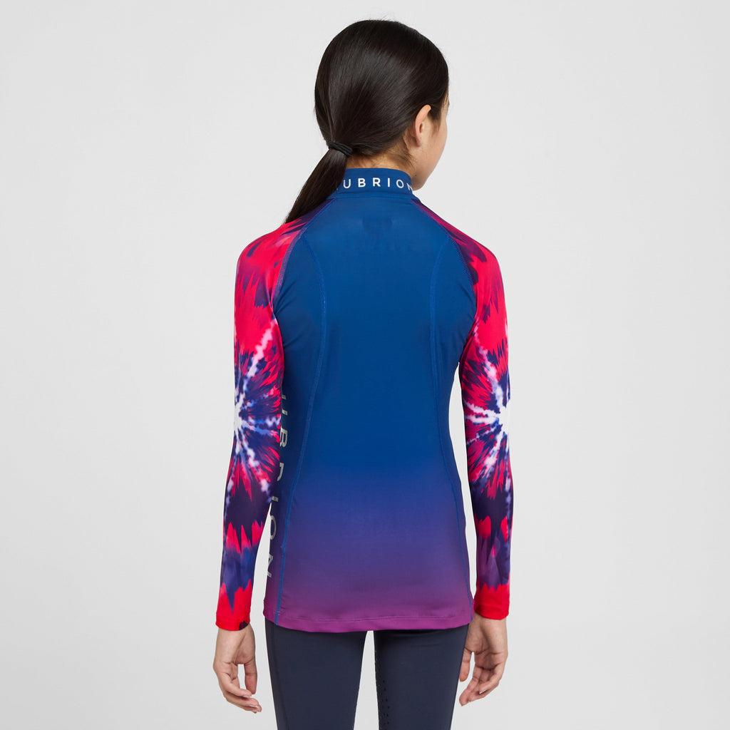 Young Rider Hyde Park Cross Country Shirt Pink Tie Dye