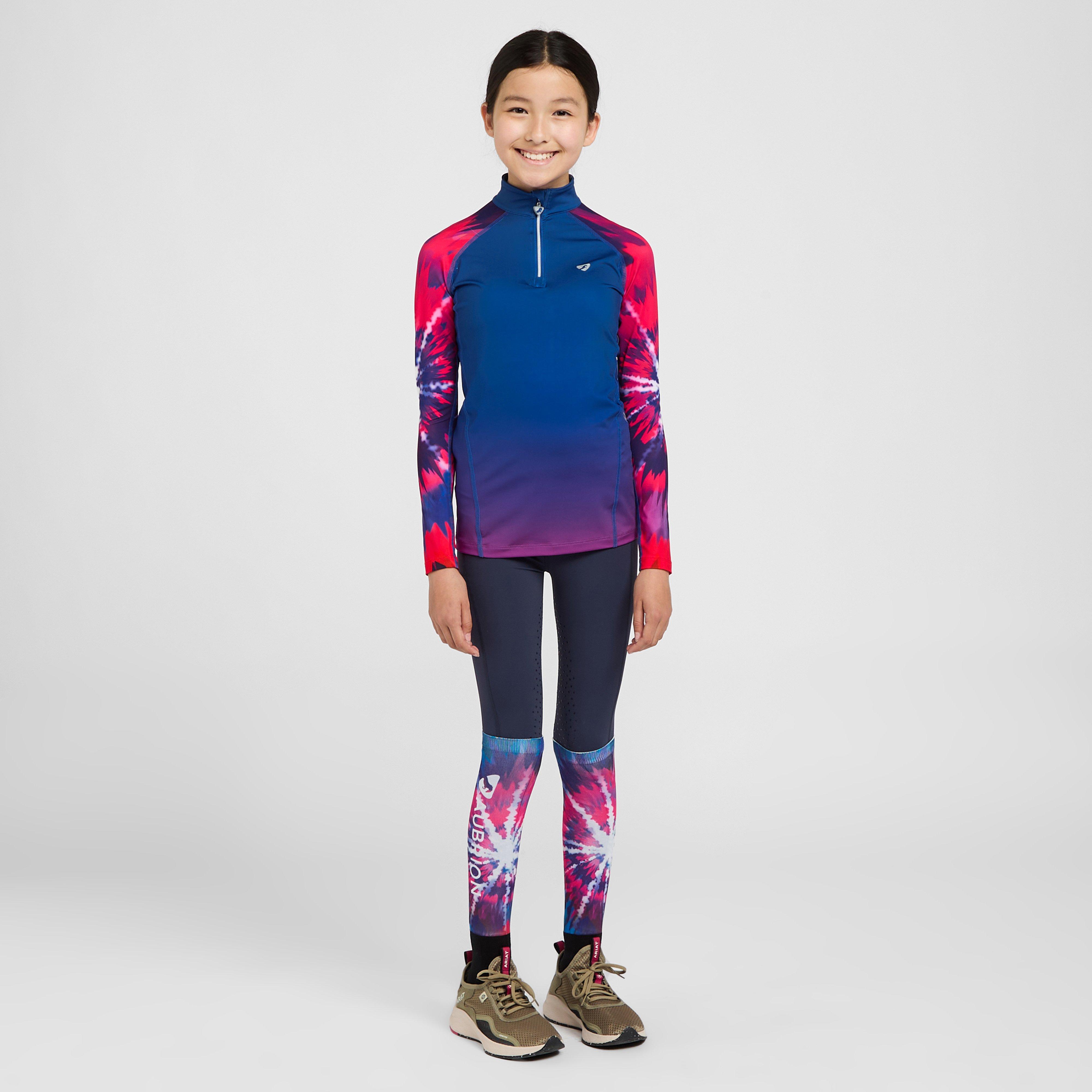 Young Rider Hyde Park Cross Country Shirt Pink Tie Dye