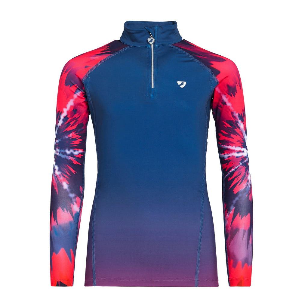 Young Rider Hyde Park Cross Country Shirt Pink Tie Dye