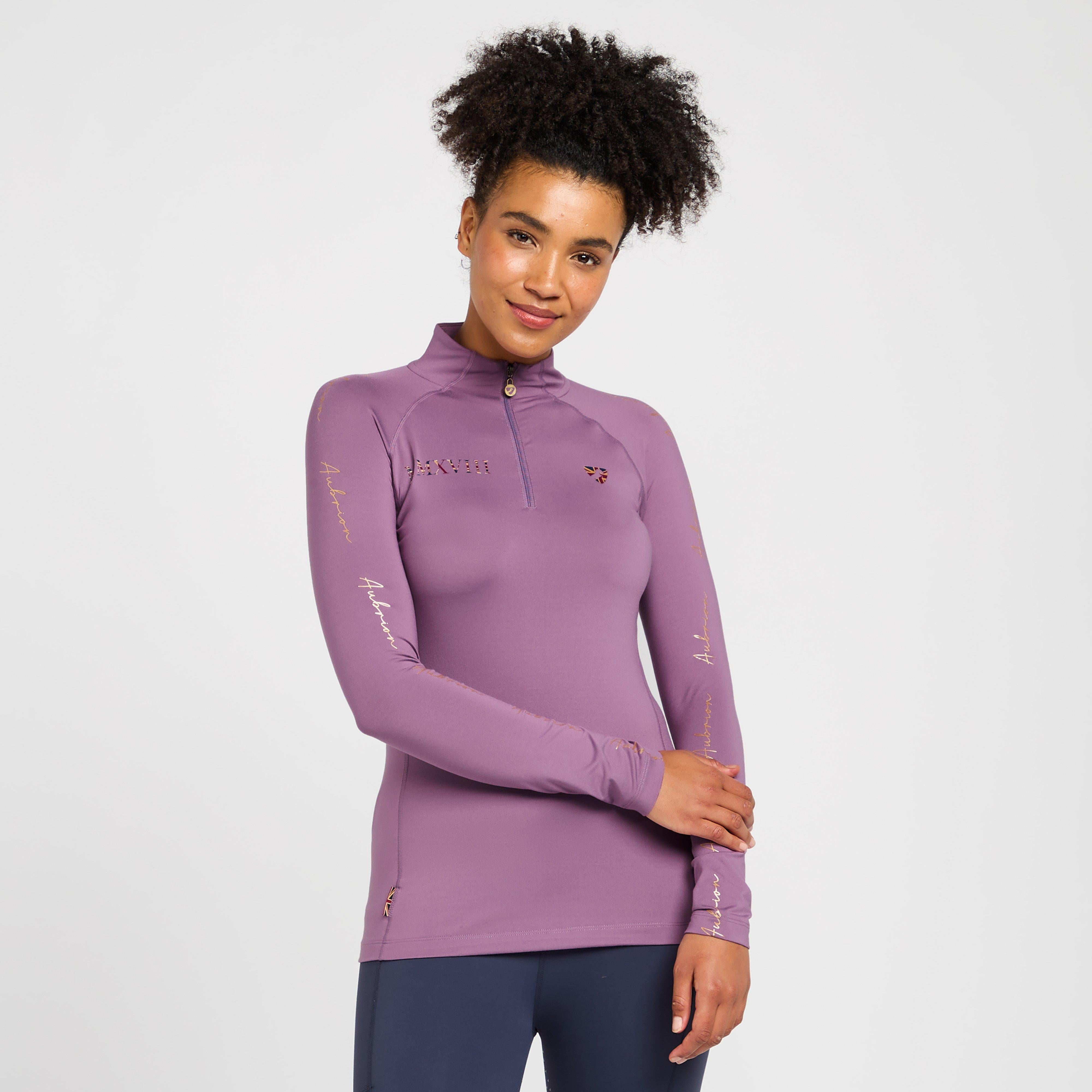 Womens Team Long Sleeved Base Layer Mauve