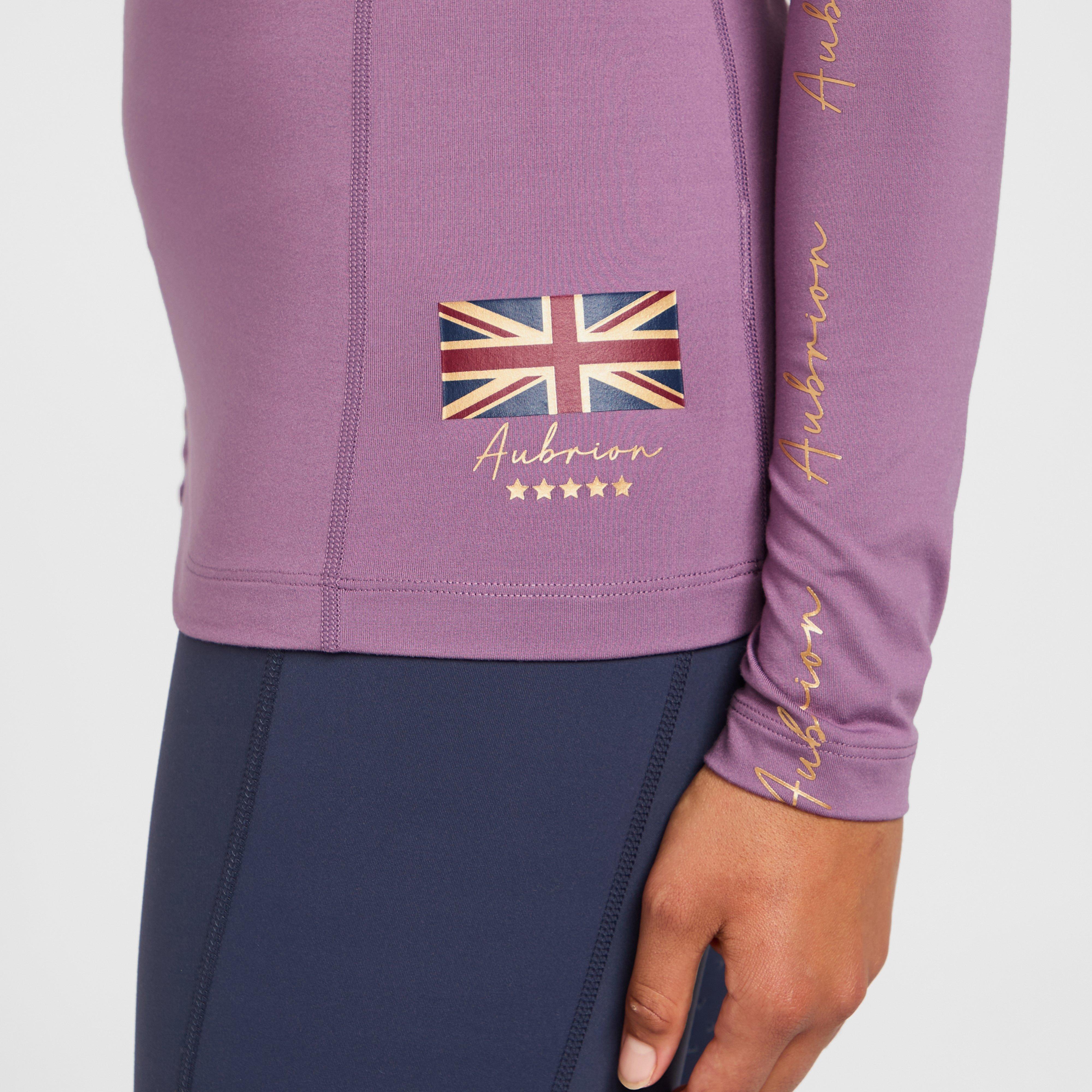 Womens Team Long Sleeved Base Layer Mauve