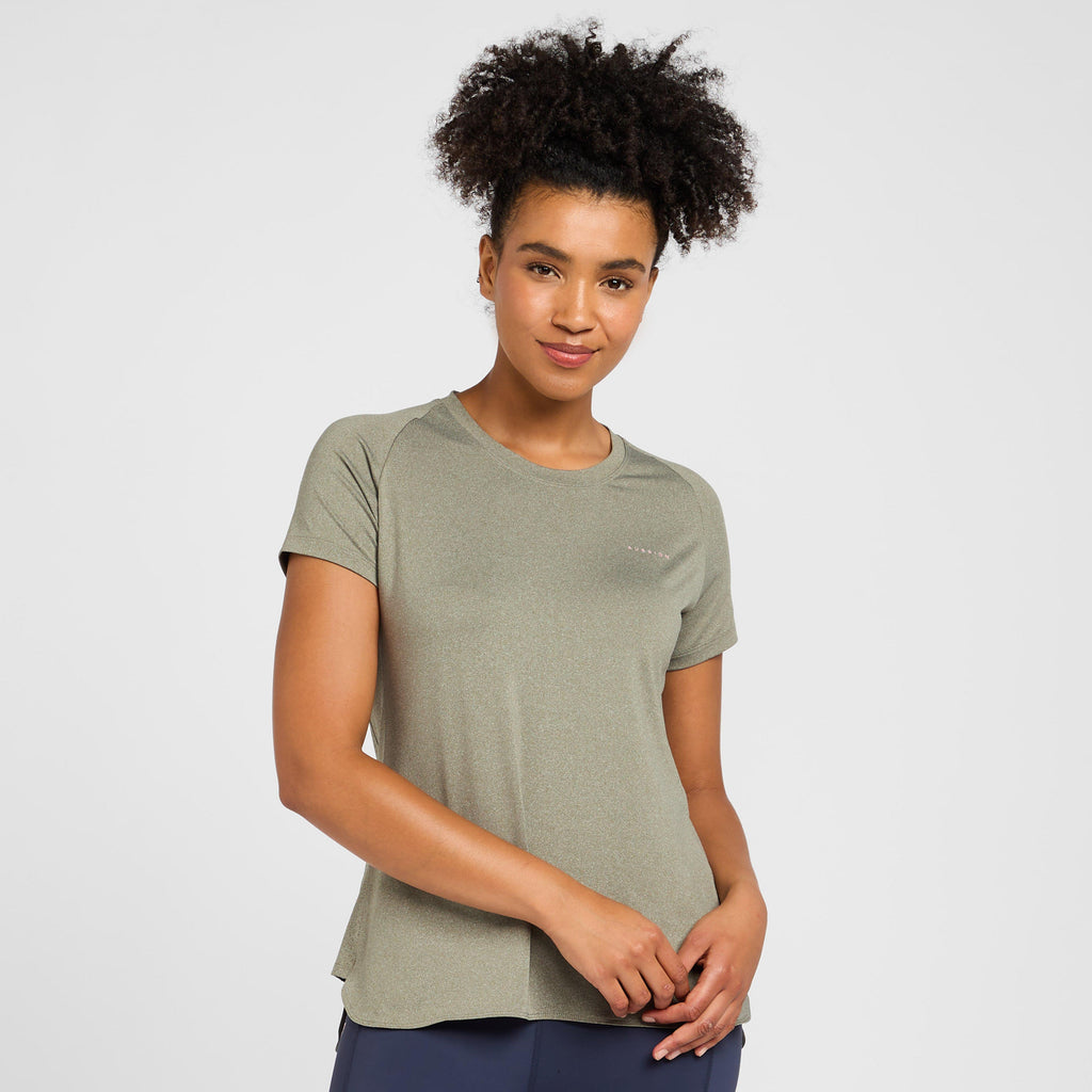 Womens Energise Tech T-Shirt Olive