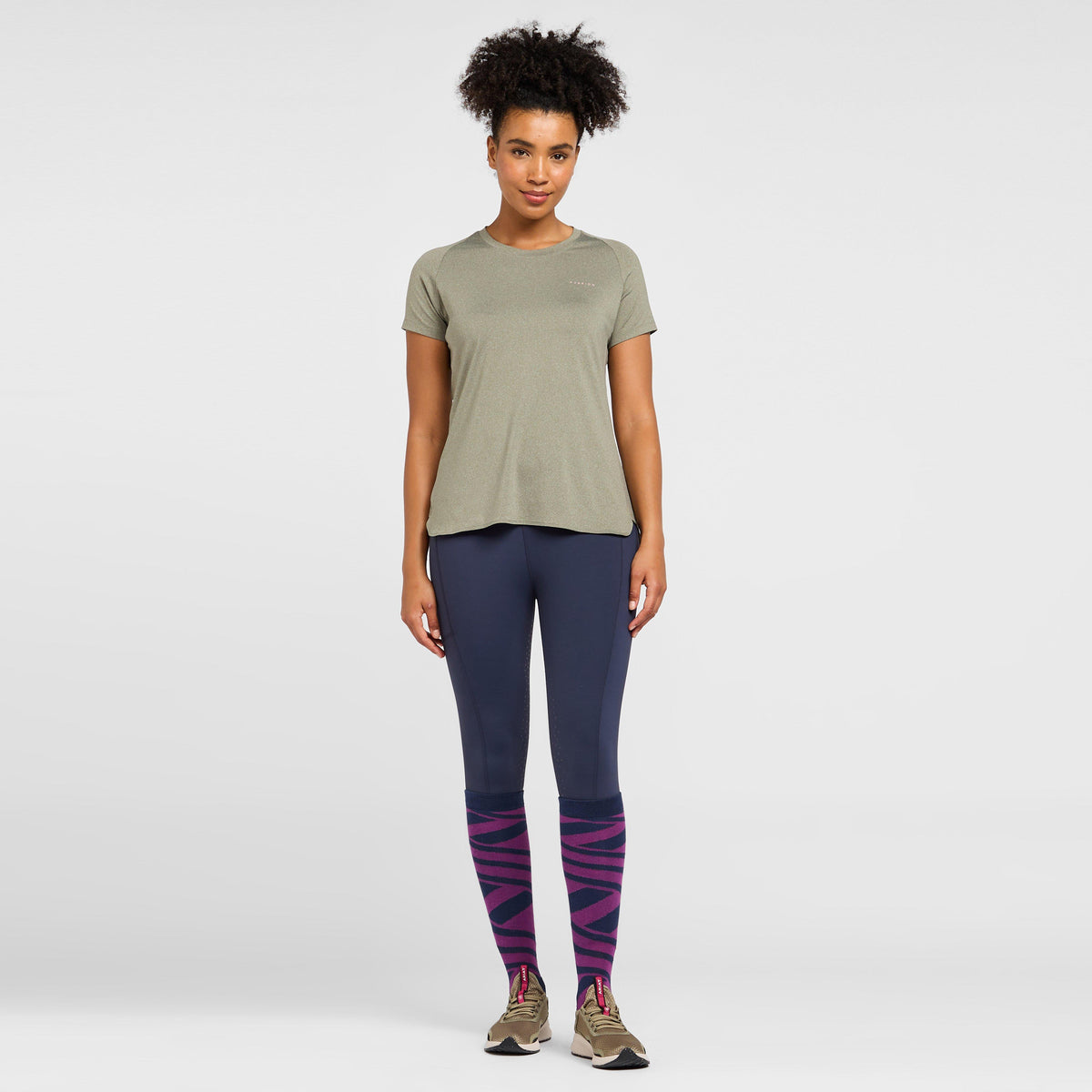 Womens Energise Tech T-Shirt Olive