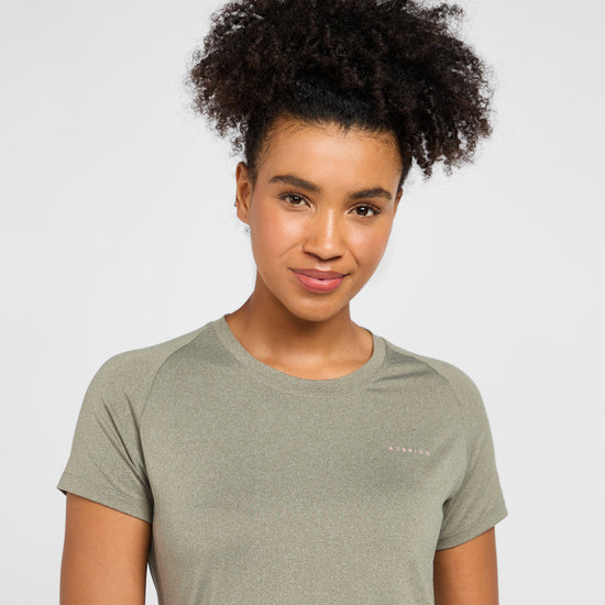 Womens Energise Tech T-Shirt Olive