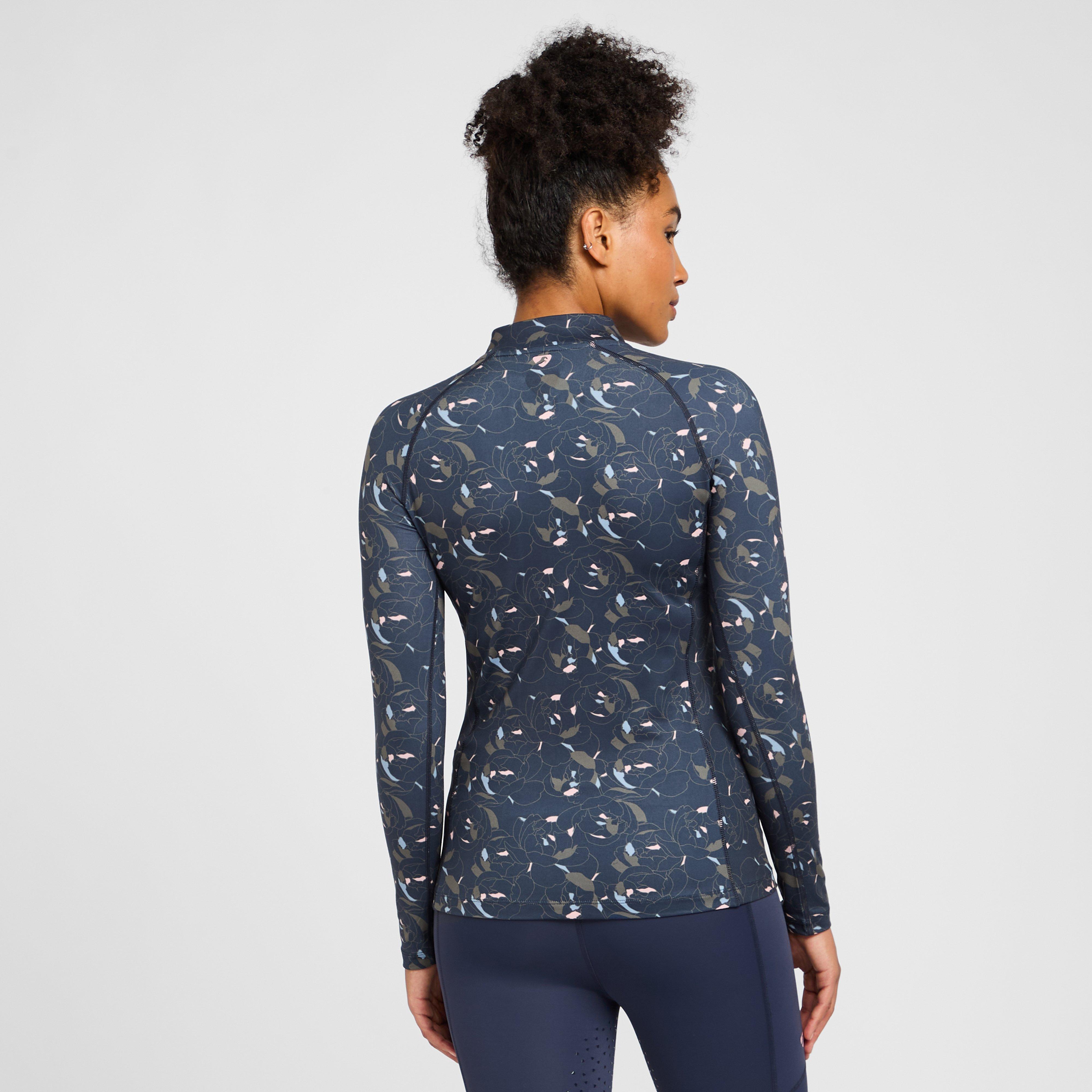 Womens Revive Long Sleeve Base Layer Peony Print