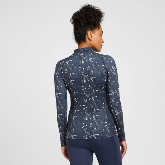 Womens Revive Long Sleeve Base Layer Peony Print