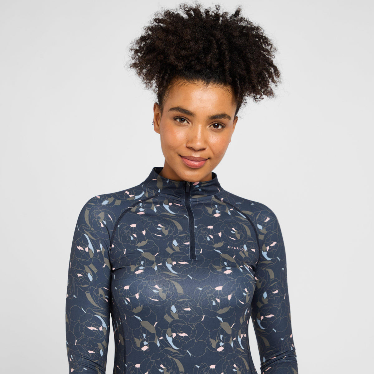 Womens Revive Long Sleeve Base Layer Peony Print