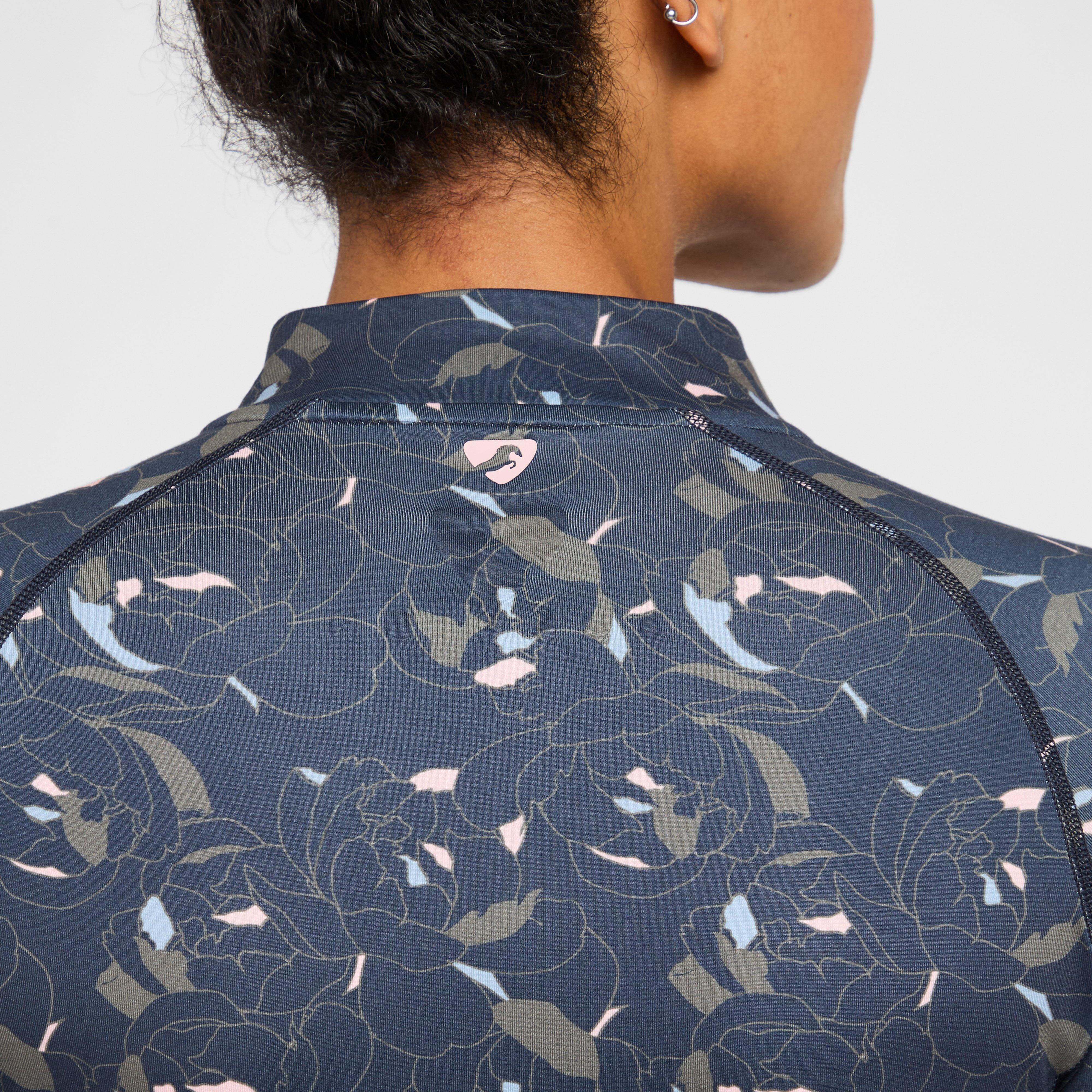 Womens Revive Long Sleeve Base Layer Peony Print