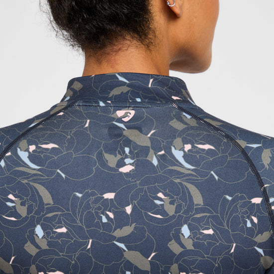 Womens Revive Long Sleeve Base Layer Peony Print