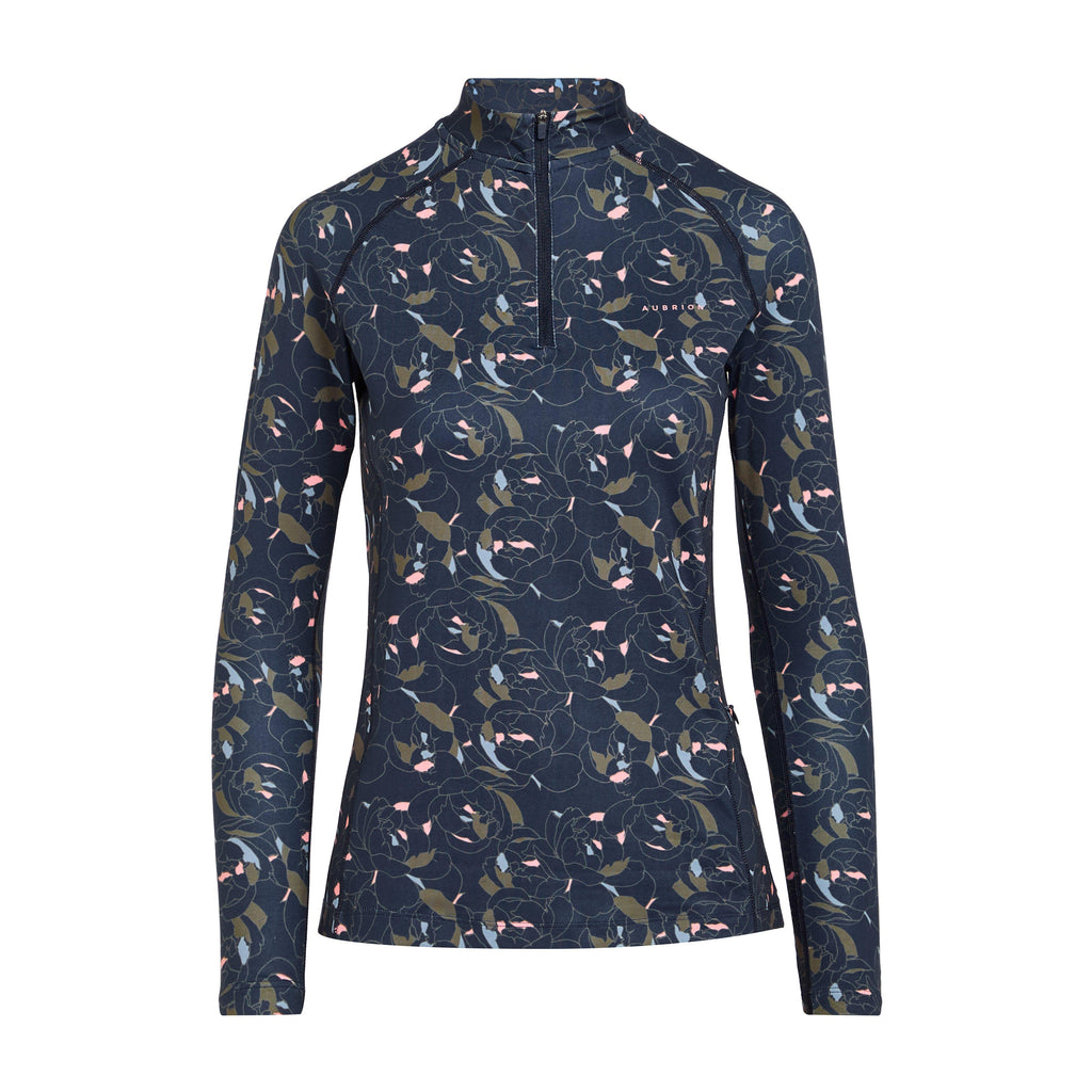 Womens Revive Long Sleeve Base Layer Peony Print