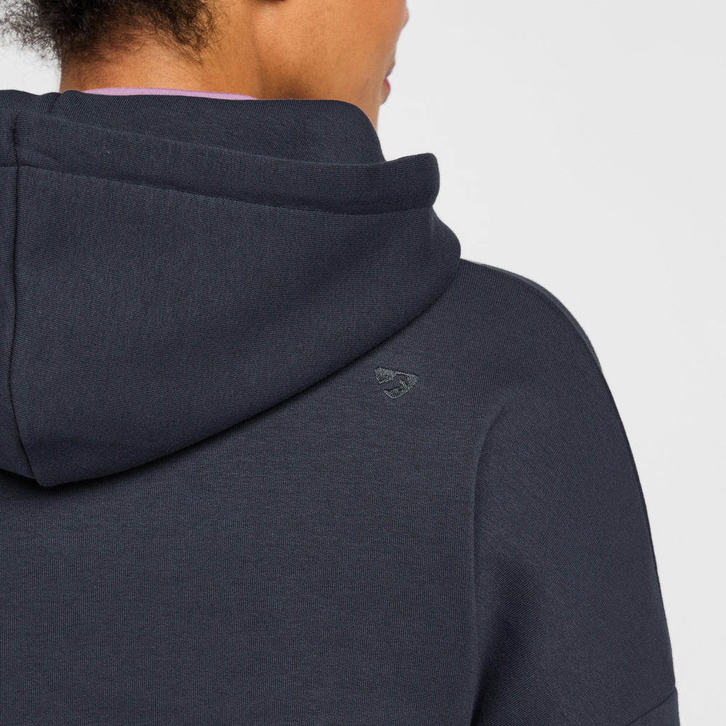 Womens Serene Hoodie Navy