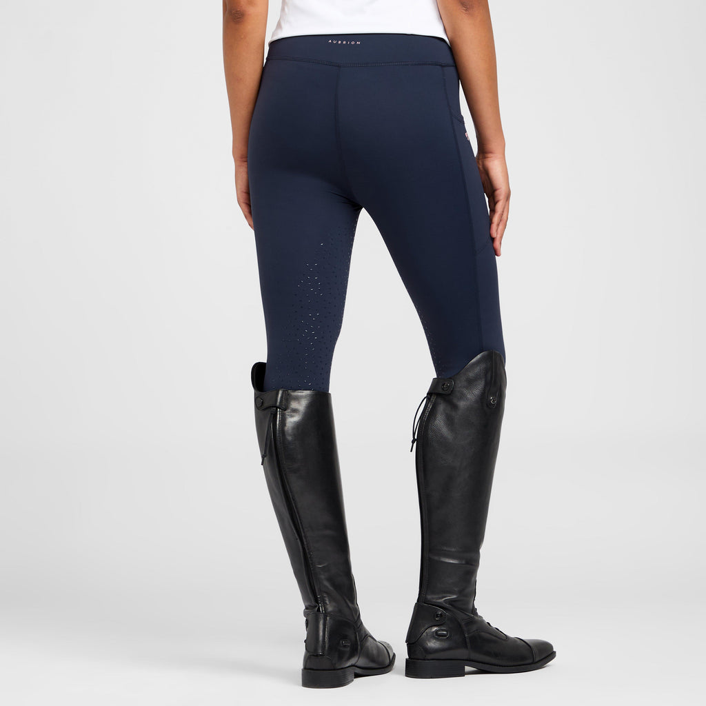 Womens Non-Stop Riding Tights Navy