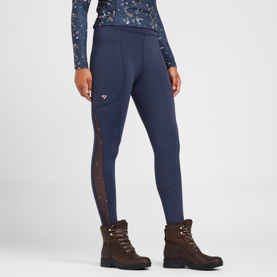 Womens Rhythm Riding Tights Navy
