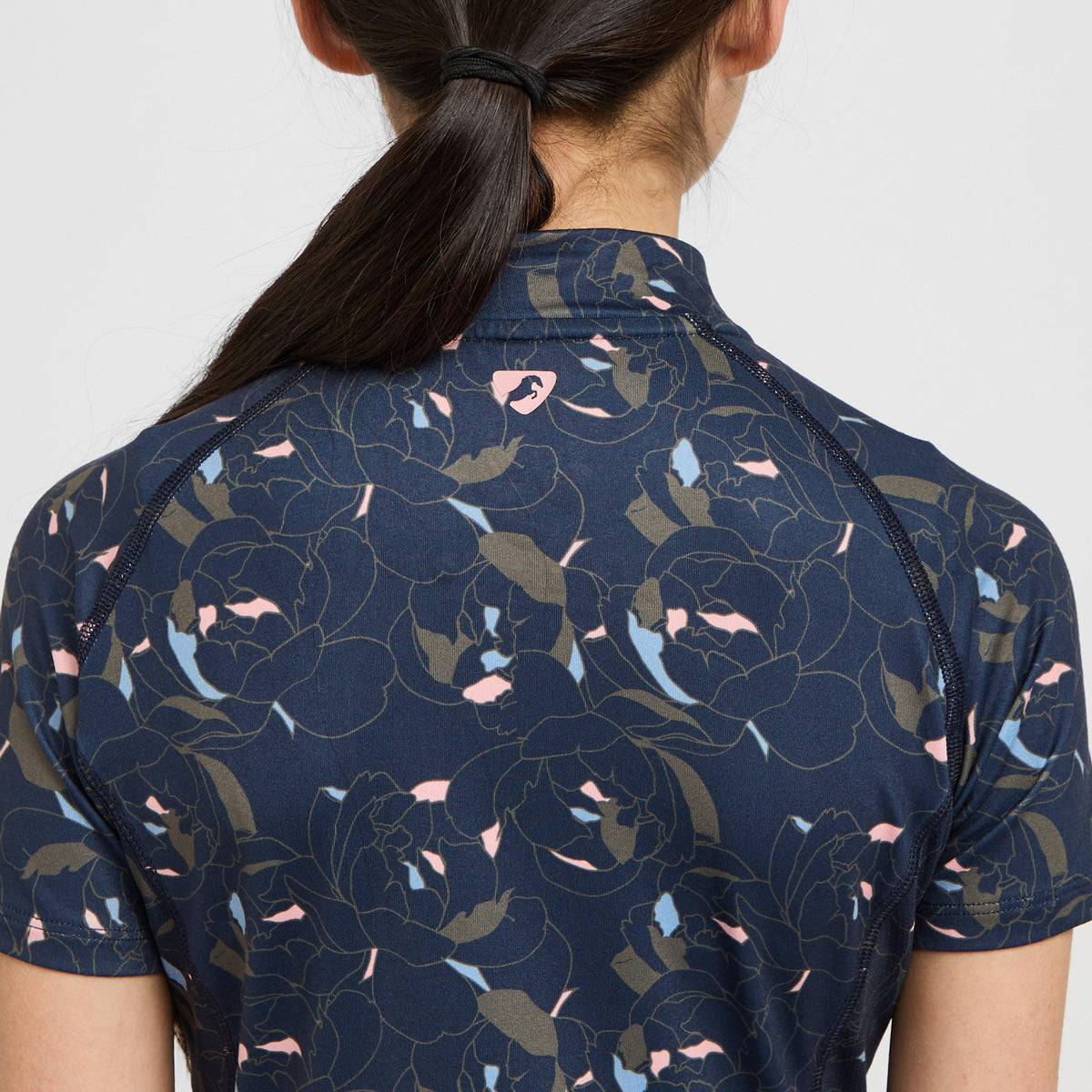 Young Rider Revive Short Sleeve Base Layer Peony Print
