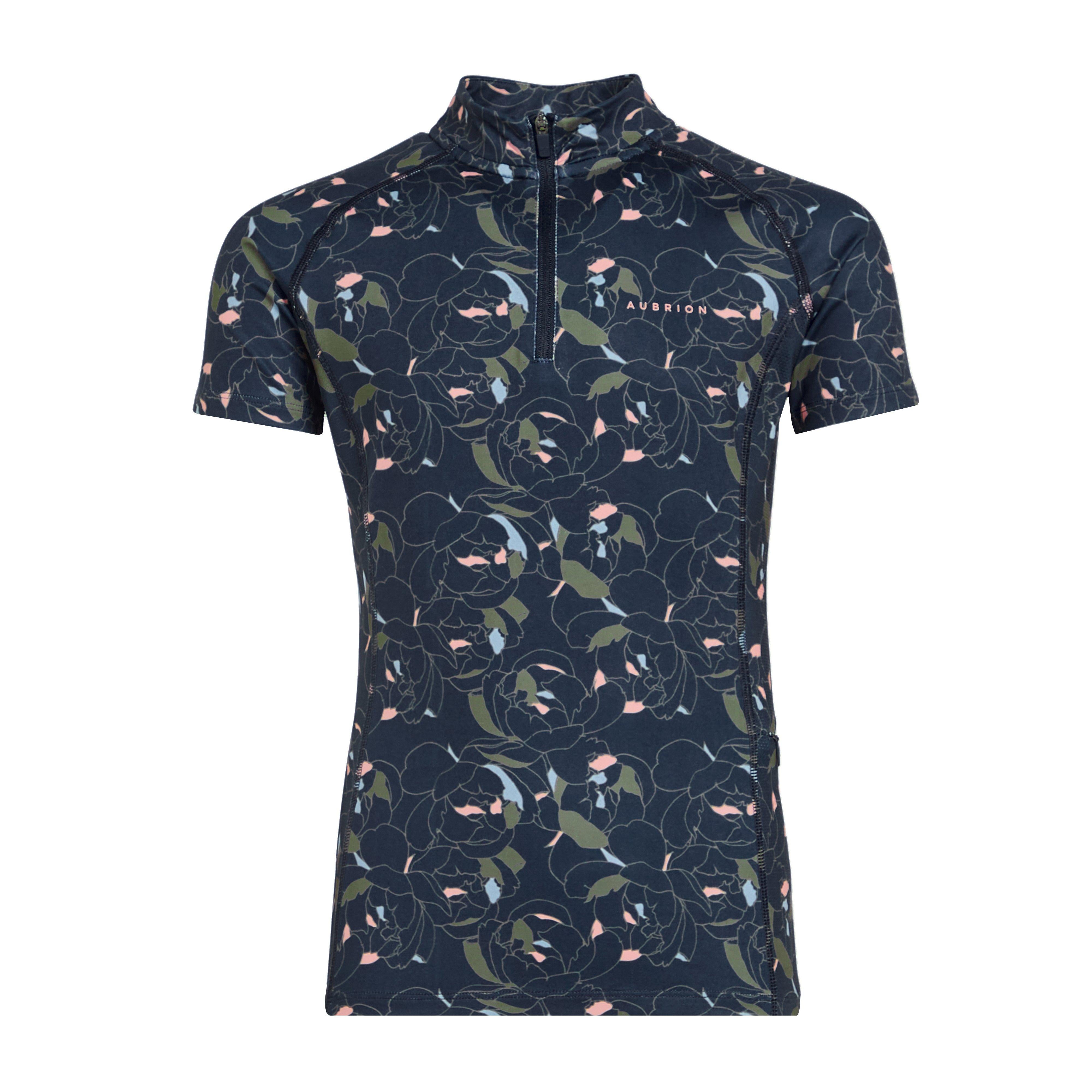 Young Rider Revive Short Sleeve Base Layer Peony Print