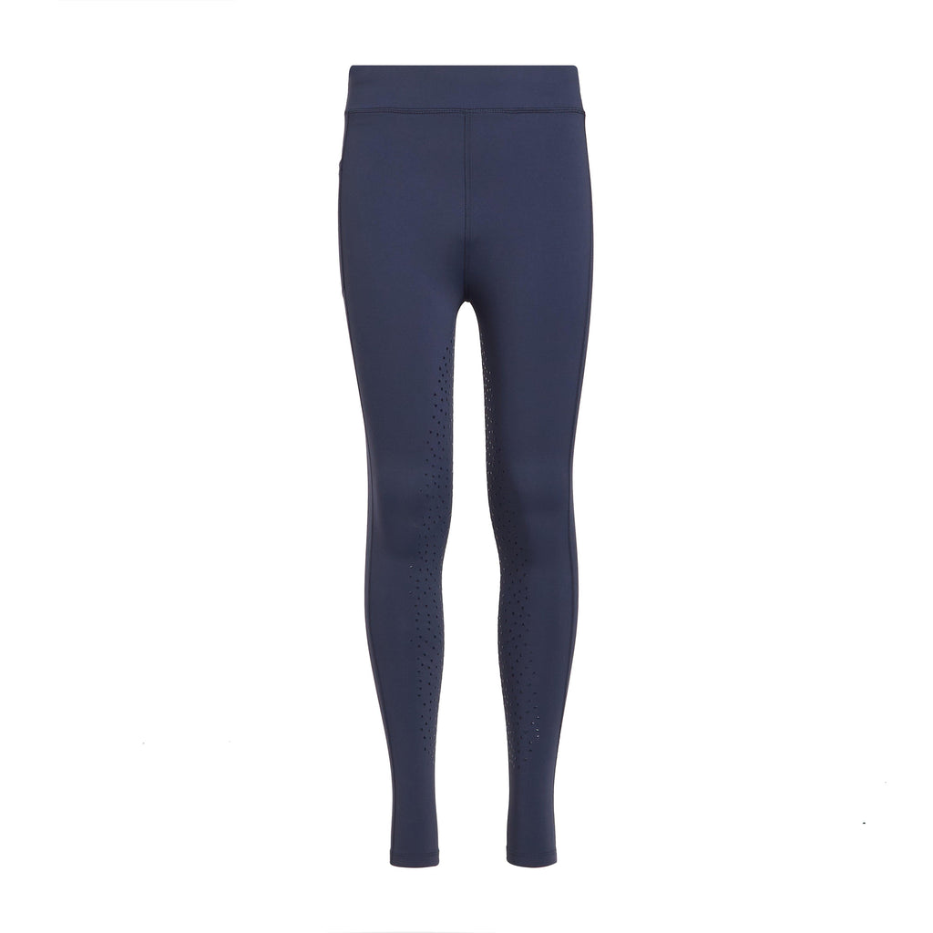 Young Rider Non-Stop Riding Tights Navy