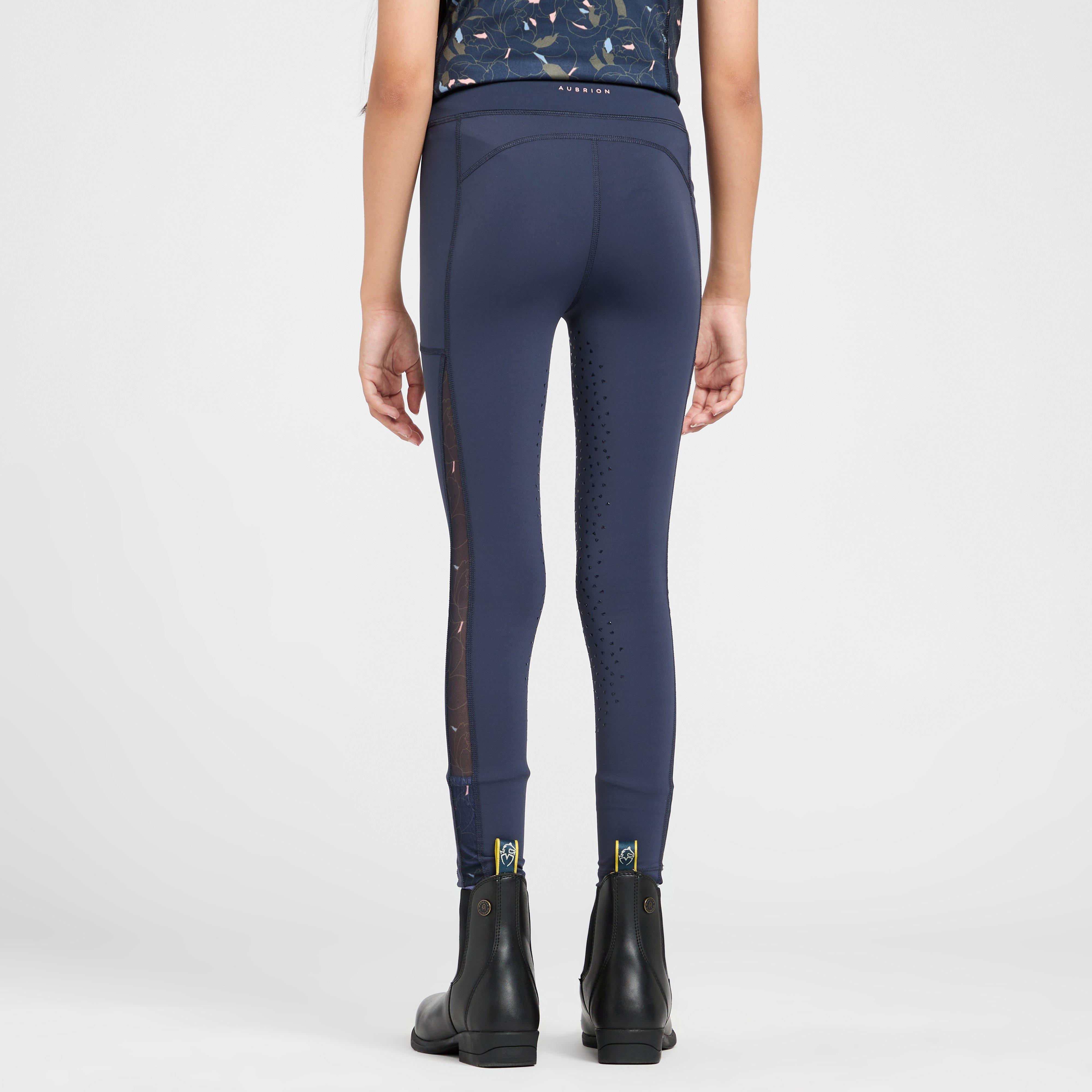 Young Rider Rhythm Riding Tights Navy