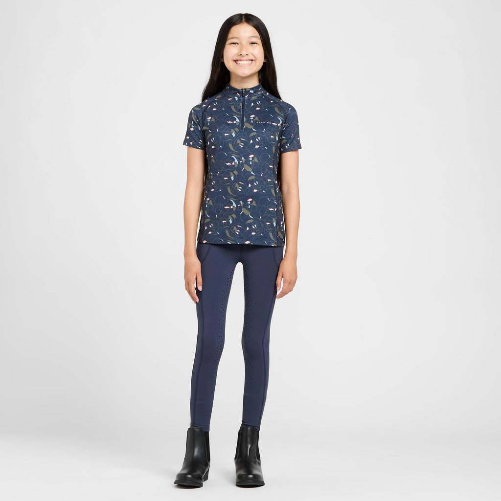 Young Rider Rhythm Riding Tights Navy