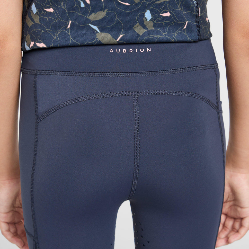 Young Rider Rhythm Riding Tights Navy