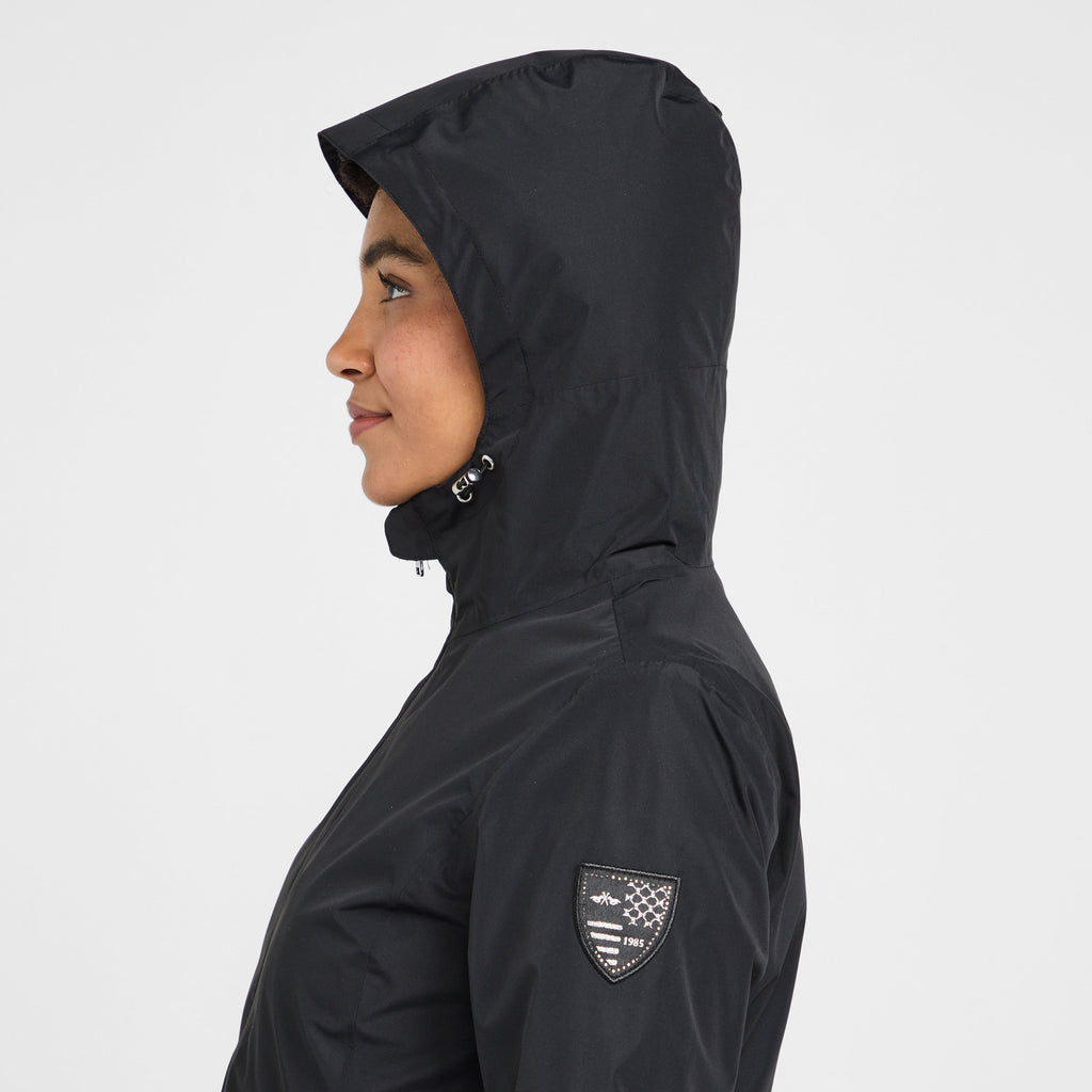 Womens Celeste Waterproof Parka Jacket Black