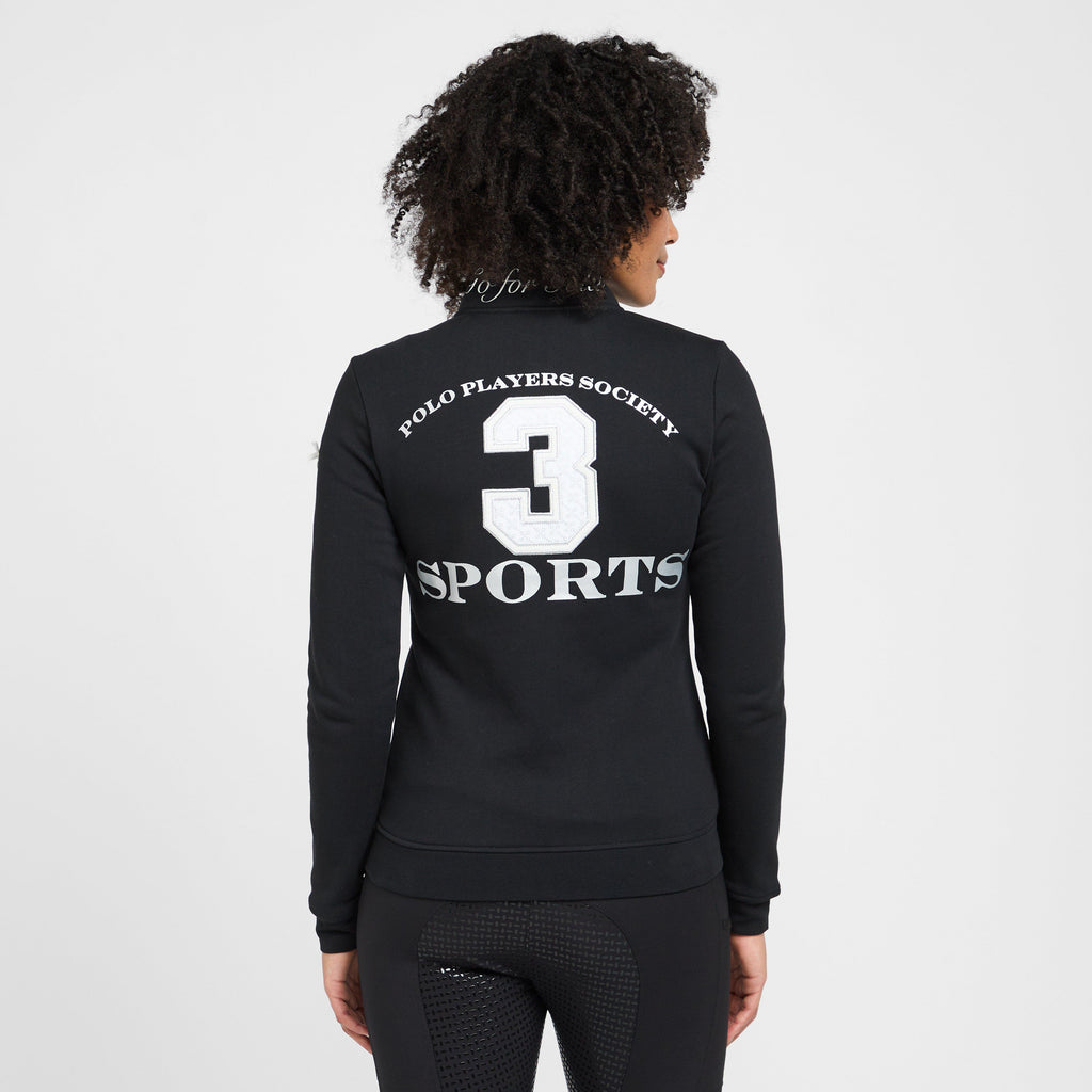 Womens Favouritas Gold Sweat Cardigan Black