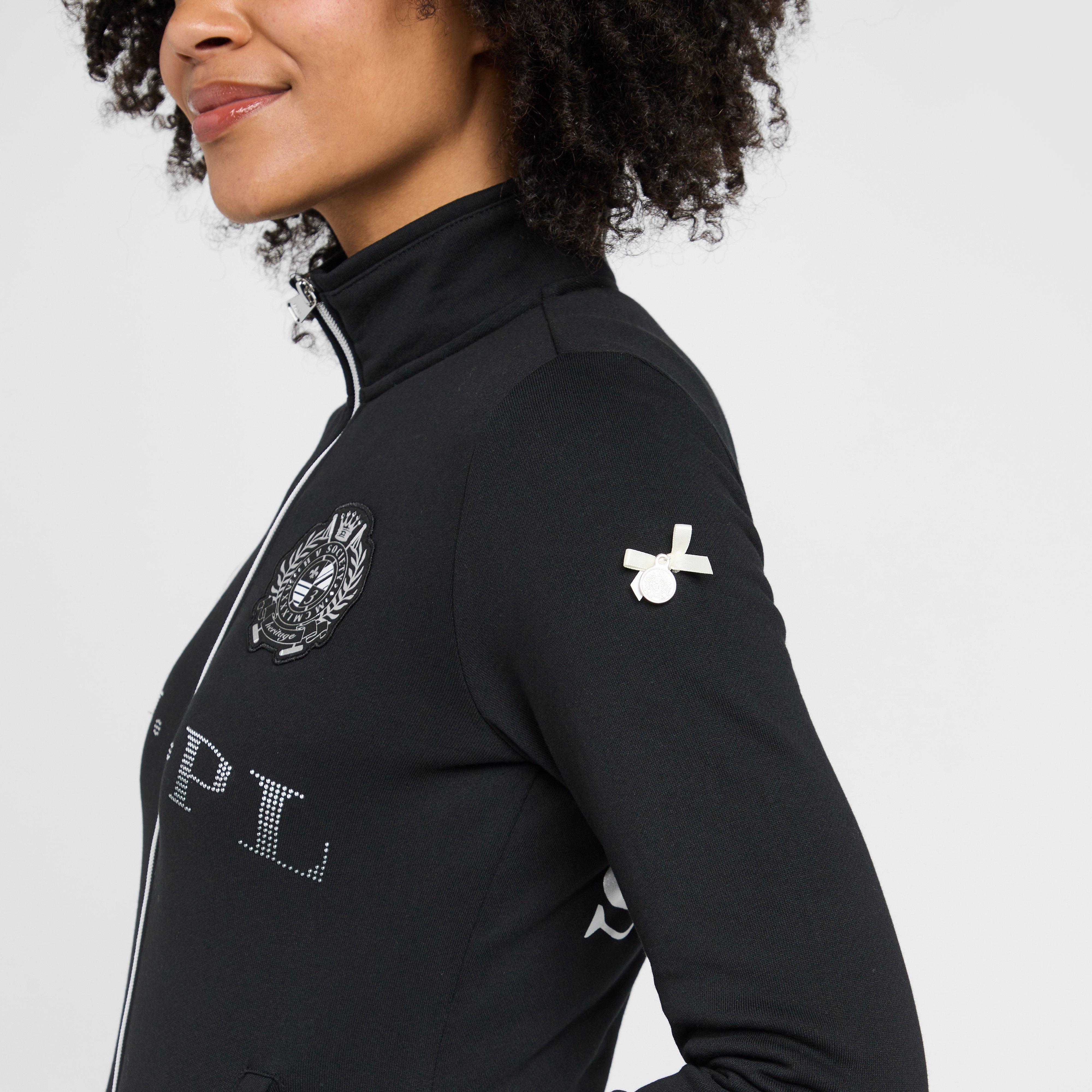 Womens Favouritas Gold Sweat Cardigan Black