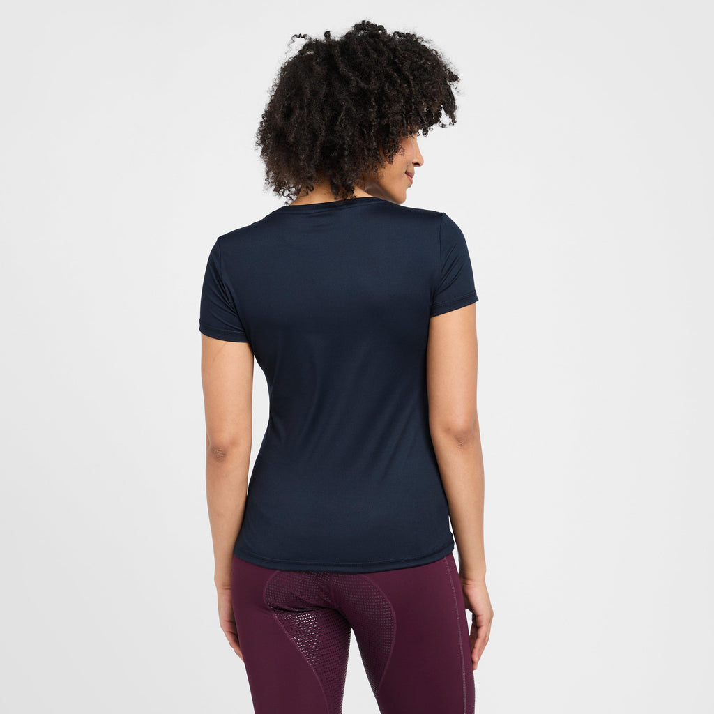 Womens Favouritas Limited Tech T-Shirt Navy