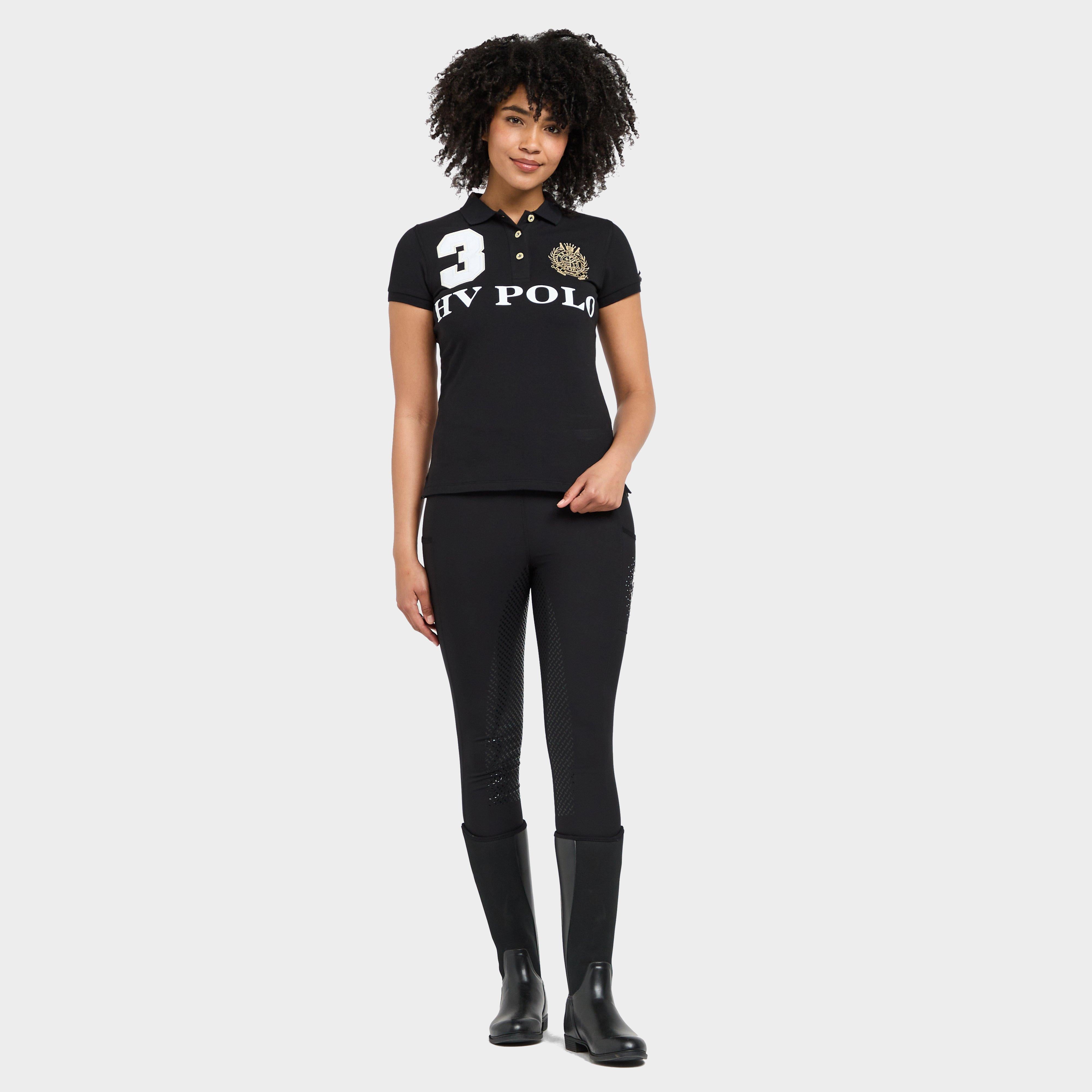 Womens Favouritas EQ Polo Shirt Black