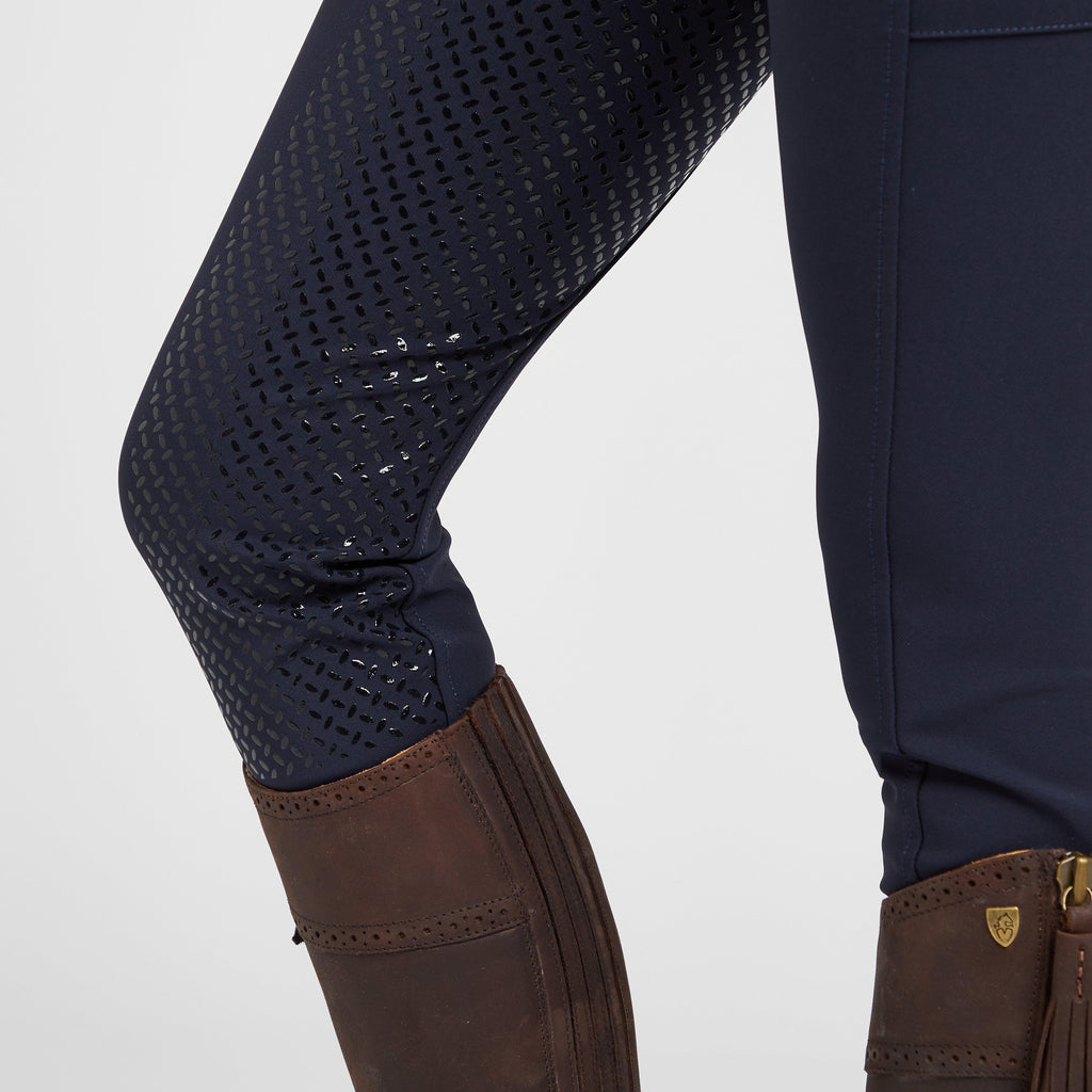 Womens Classic Full Seat Riding Tights Navy