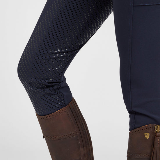 Womens Classic Full Seat Riding Tights Navy