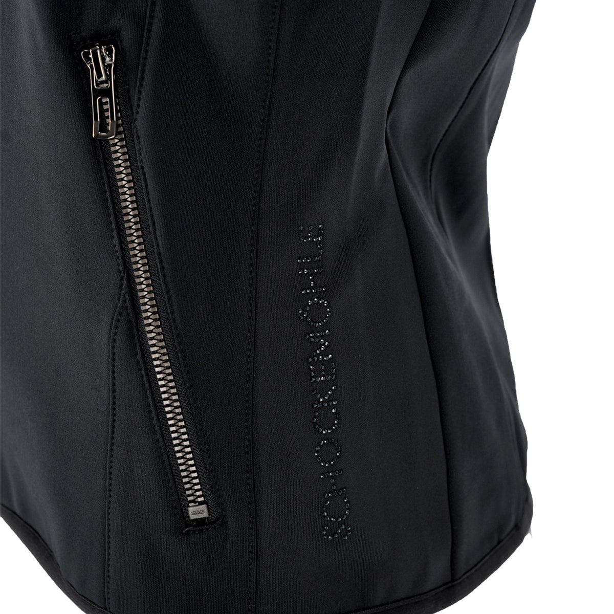 Womens Harriet Softshell Gilet Cool Black