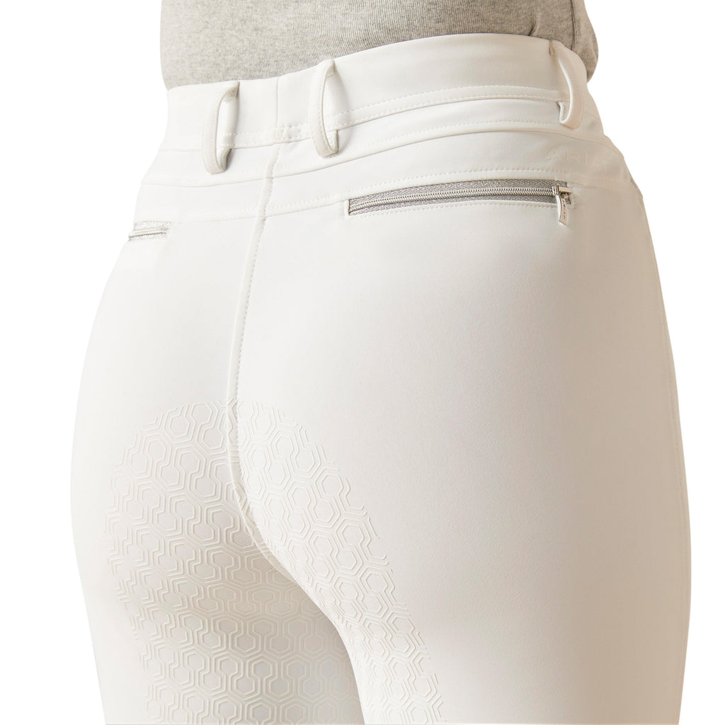 Womens Tri Factor Full Seat Riding Tights White