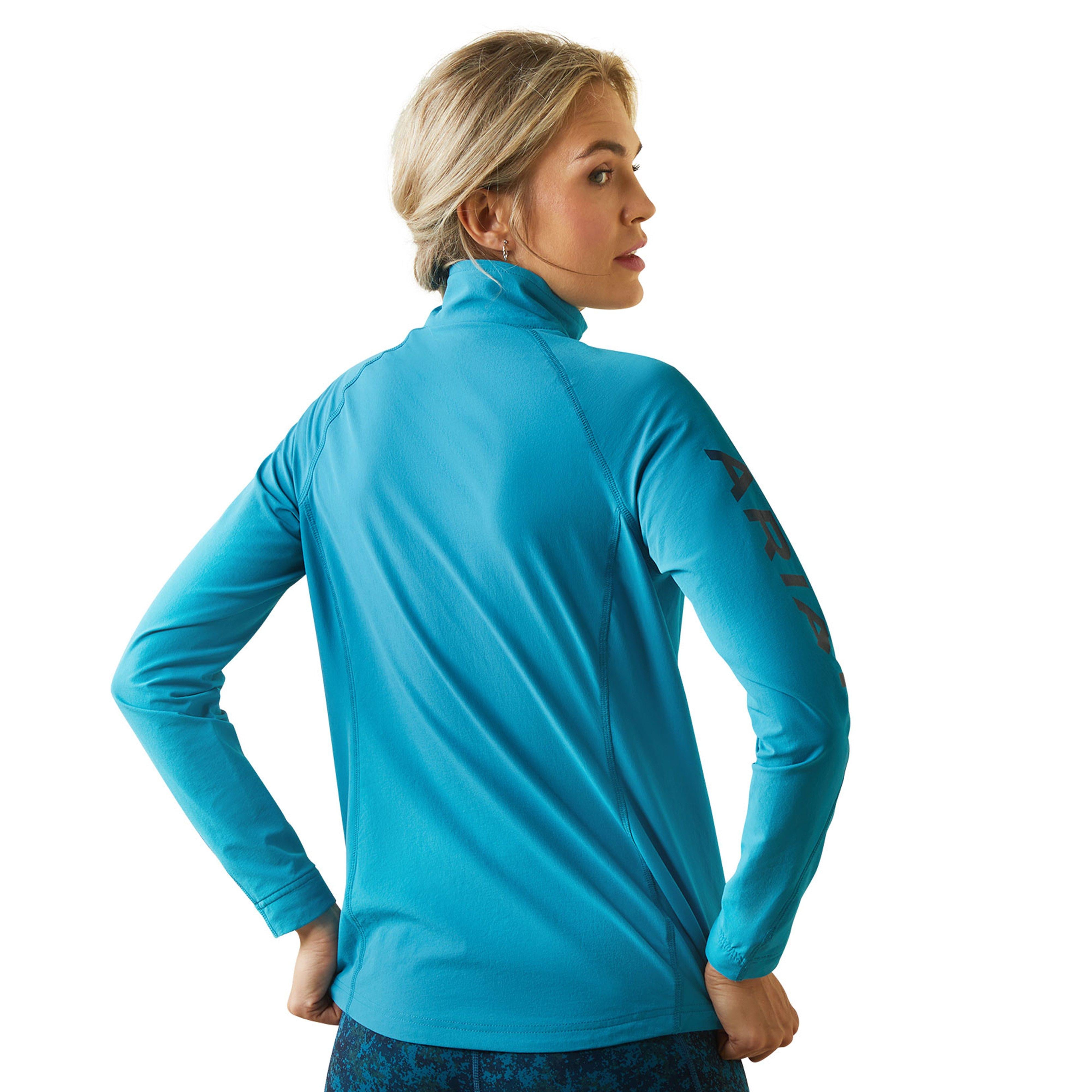 Womens Agile Softshell Jacket Mosaic Blue