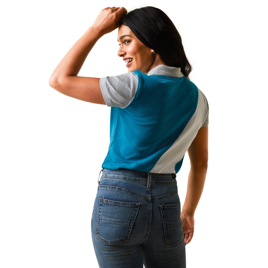 Womens Taryn Short Sleeved Polo Shirt Burnt Sienna