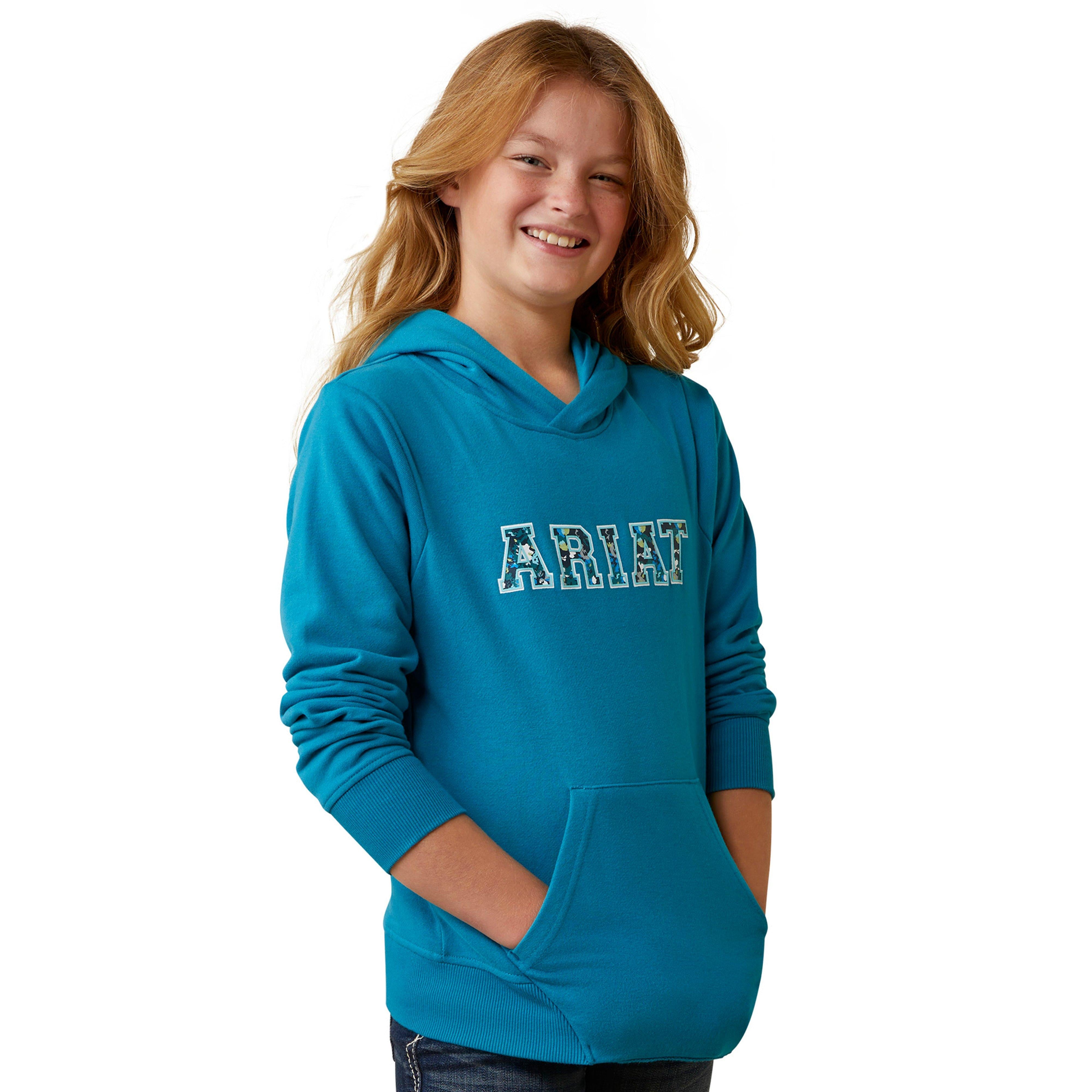 Kids 3D Logo 2.0 Hoodie Mosaic Blue