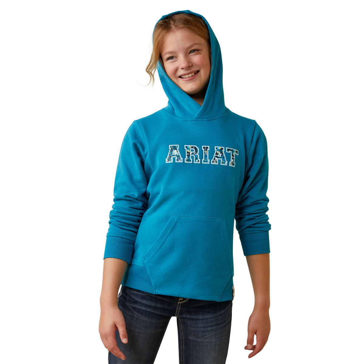 Kids 3D Logo 2.0 Hoodie Mosaic Blue