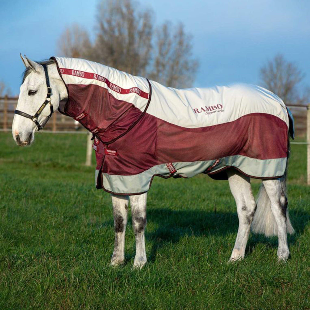 Summer Series Turnout Disc Front 0g Outer with 100g Liner Grey Burgundy