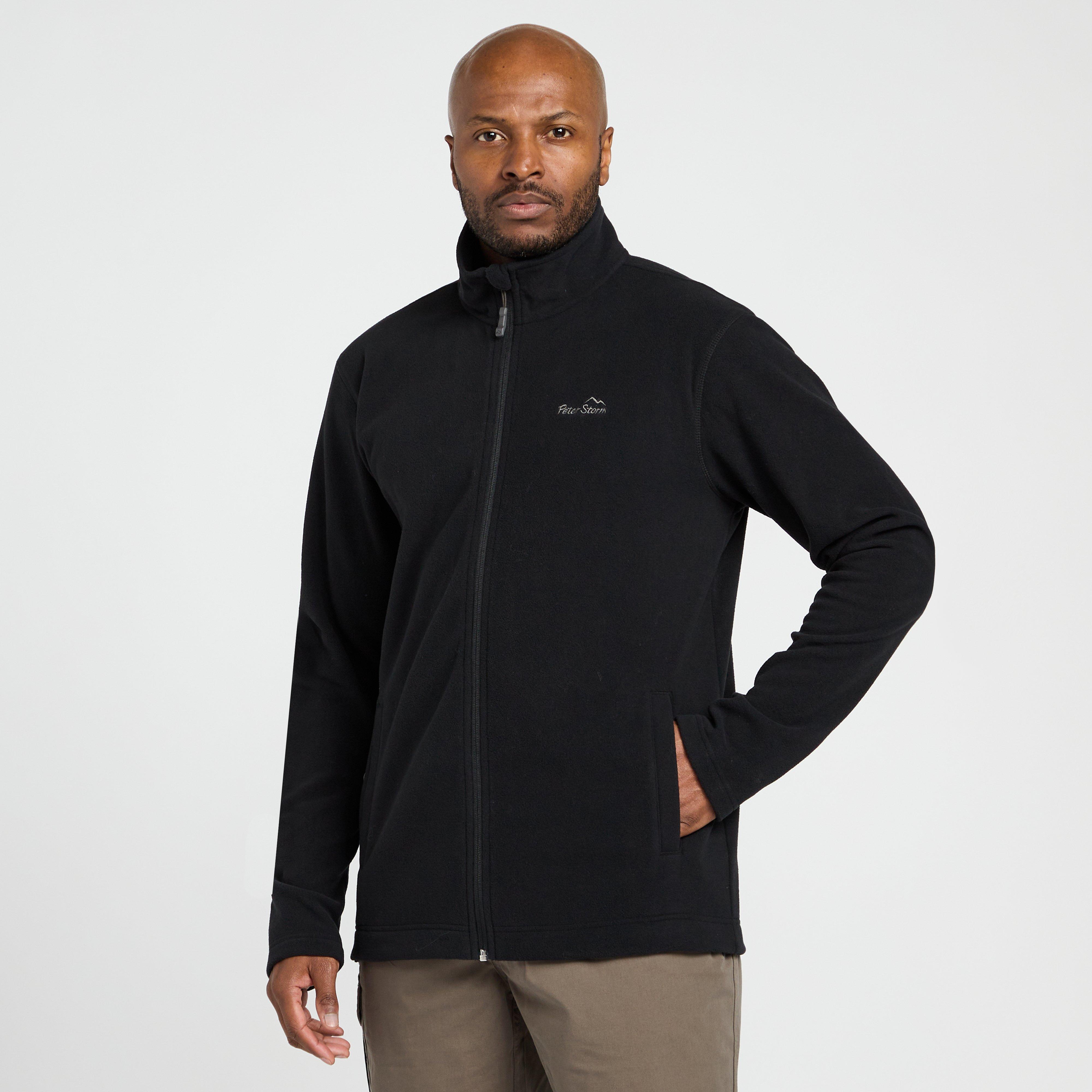 Mens Bracken Full Zip Fleece Black