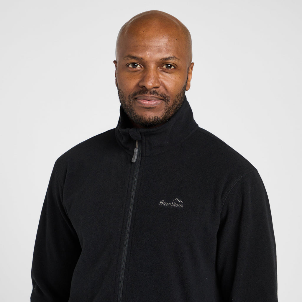 Mens Bracken Full Zip Fleece Black