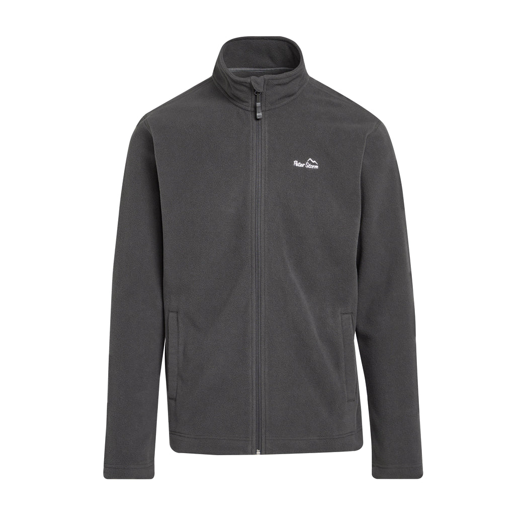 Mens Bracken Full Zip Fleece Grey