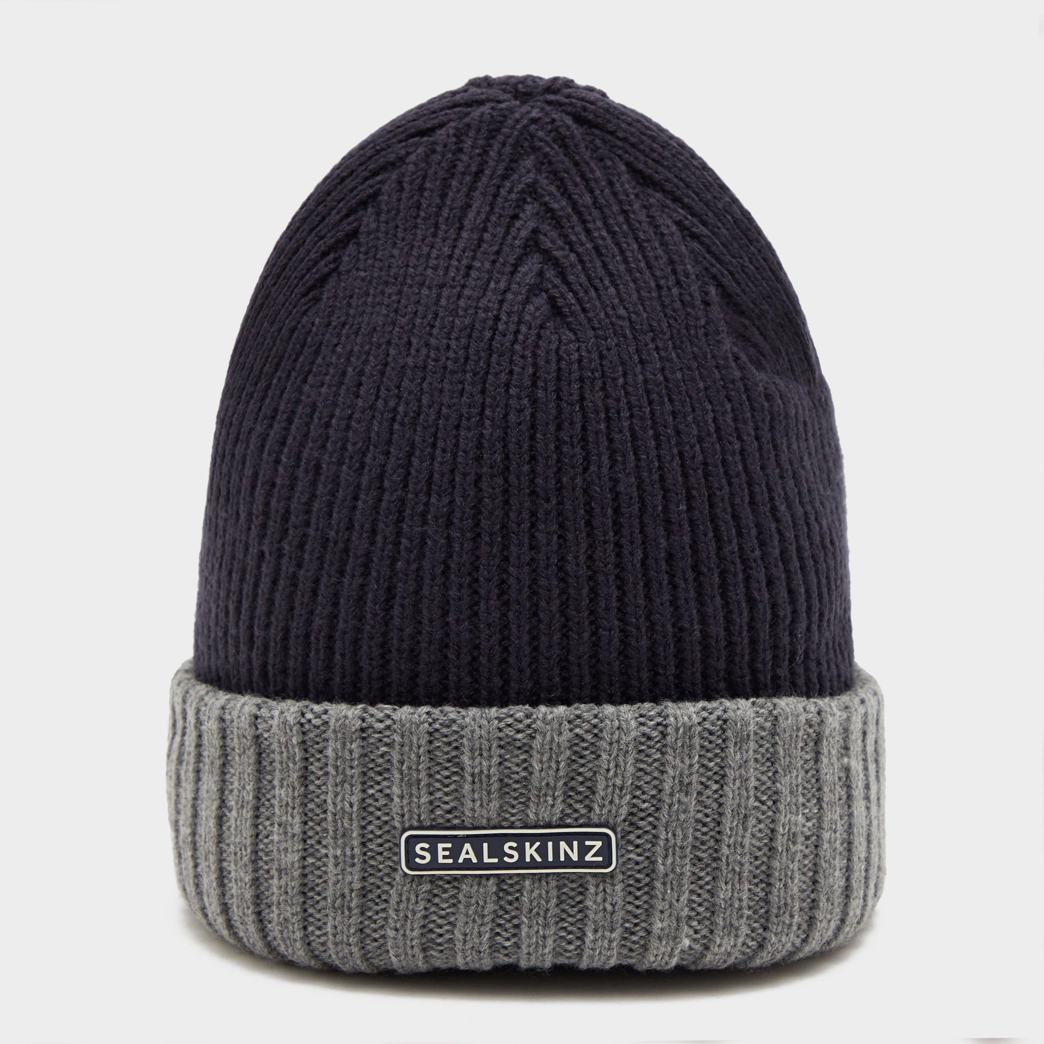 Bacton Waterproof Beanie Navy/Grey