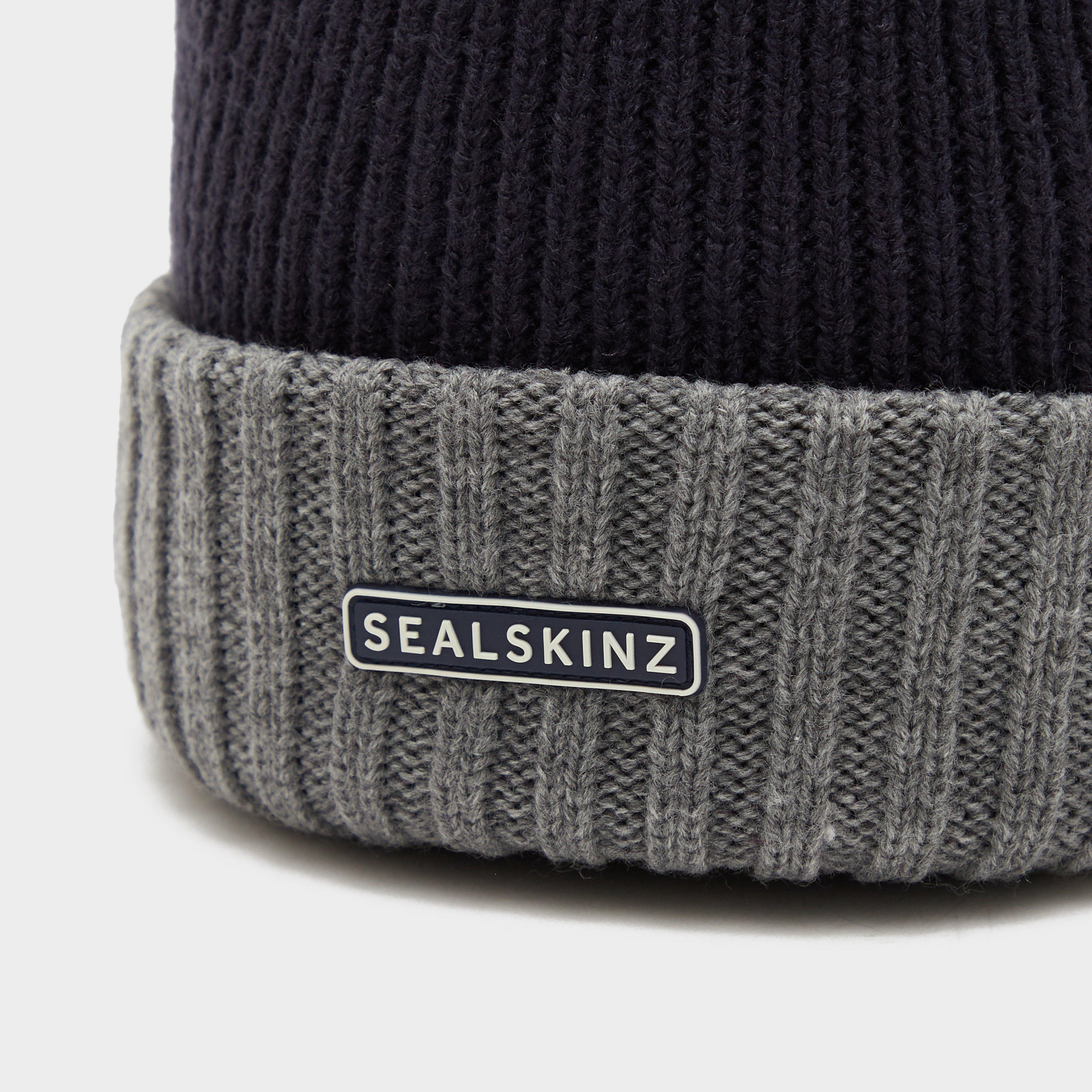 Bacton Waterproof Beanie Navy/Grey