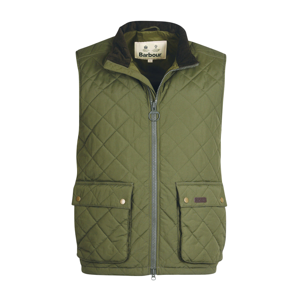 Mens Fernwood Gilet Olive