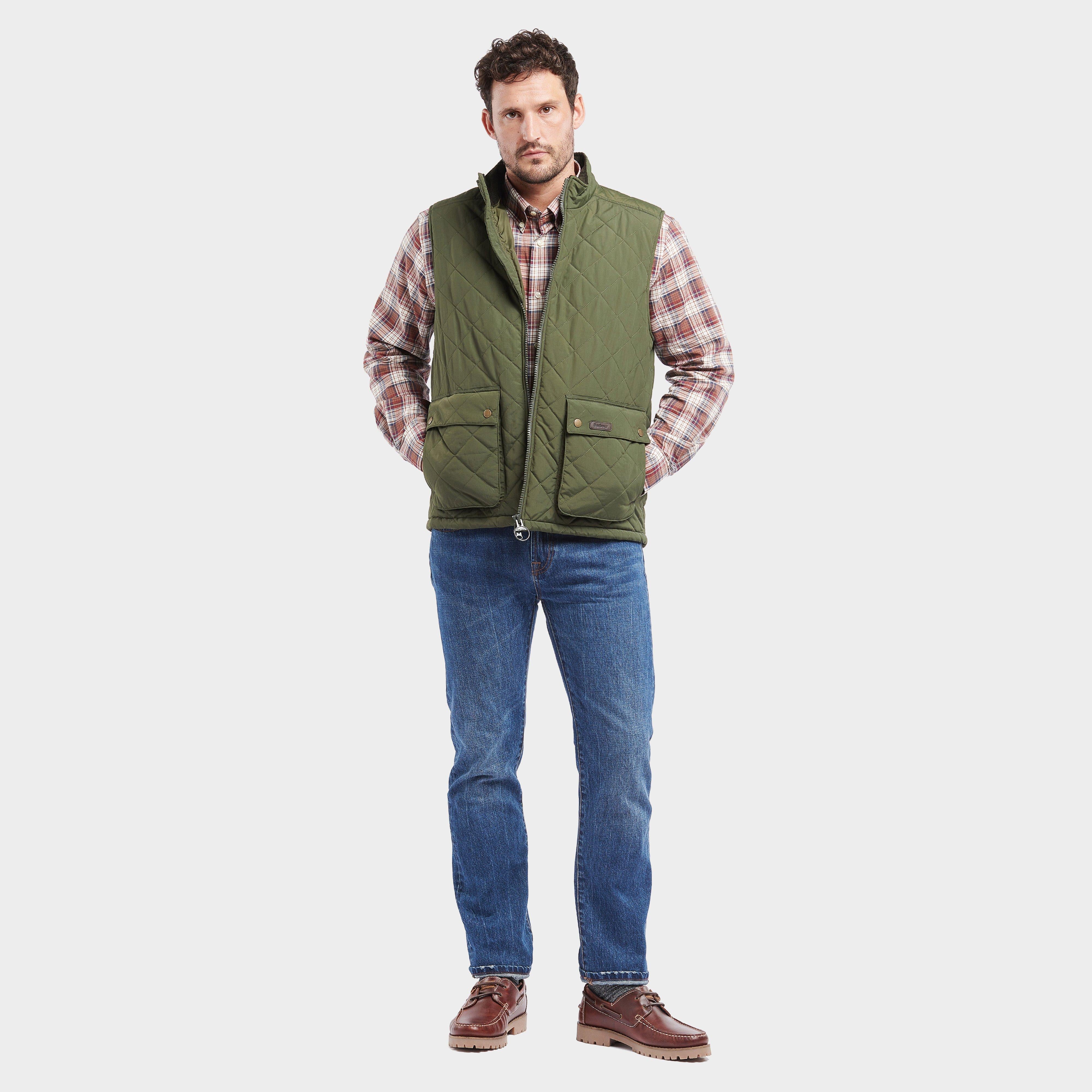 Mens Fernwood Gilet Olive