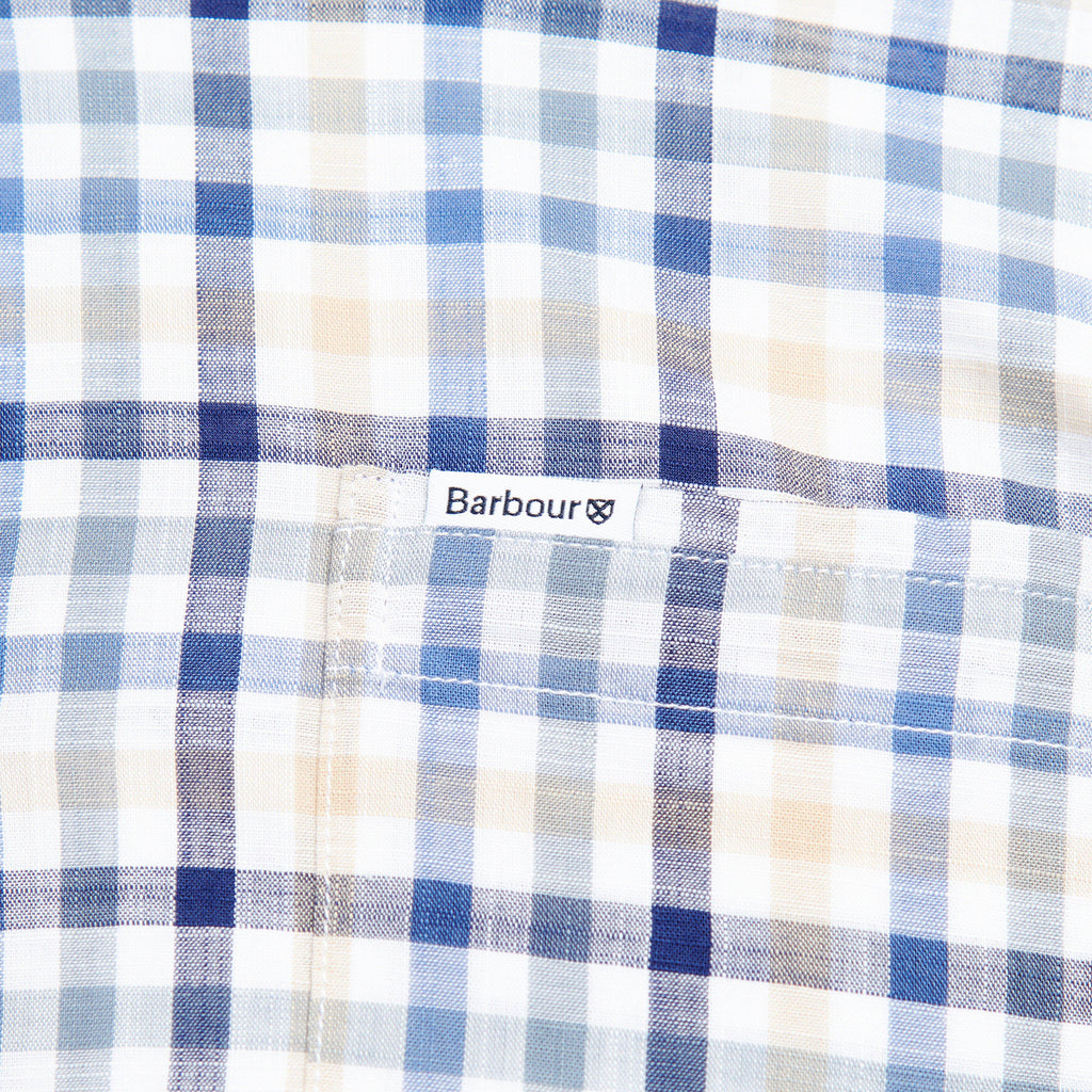 Mens Kinson Tailored Shirt Stone