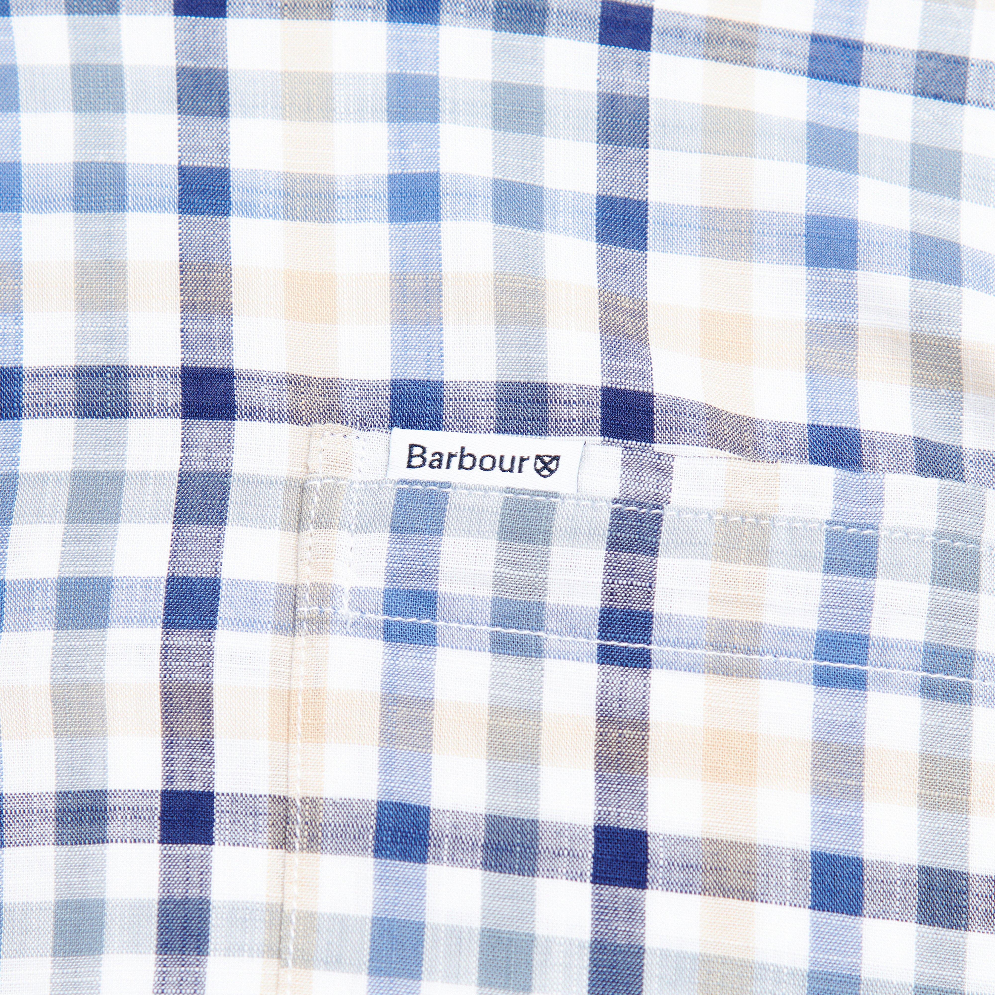 Mens Kinson Tailored Shirt Stone