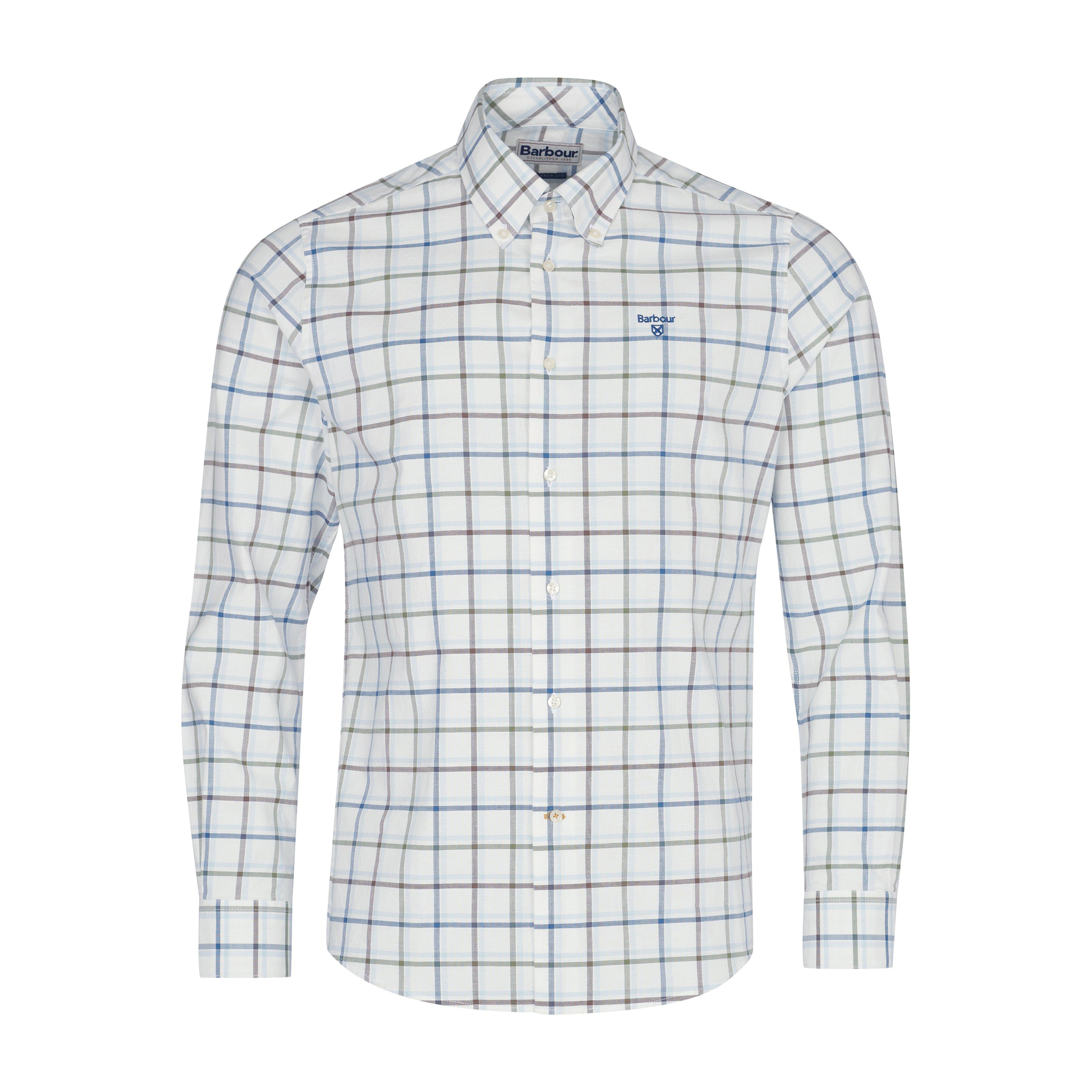 Mens Crantock Shirt Sky